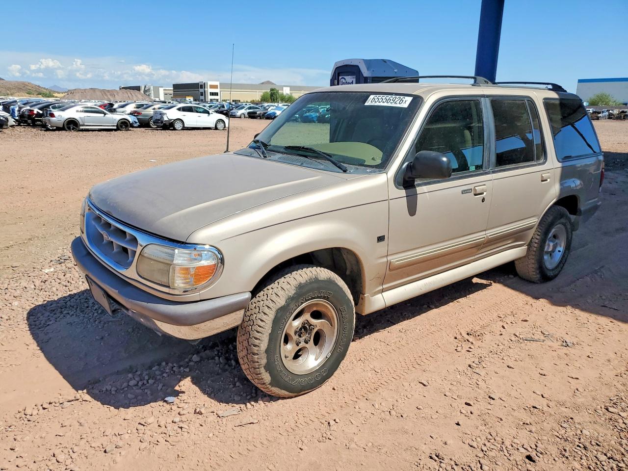 1997 Ford Explorer Tan vin: 1FMDU35P1VZB89737