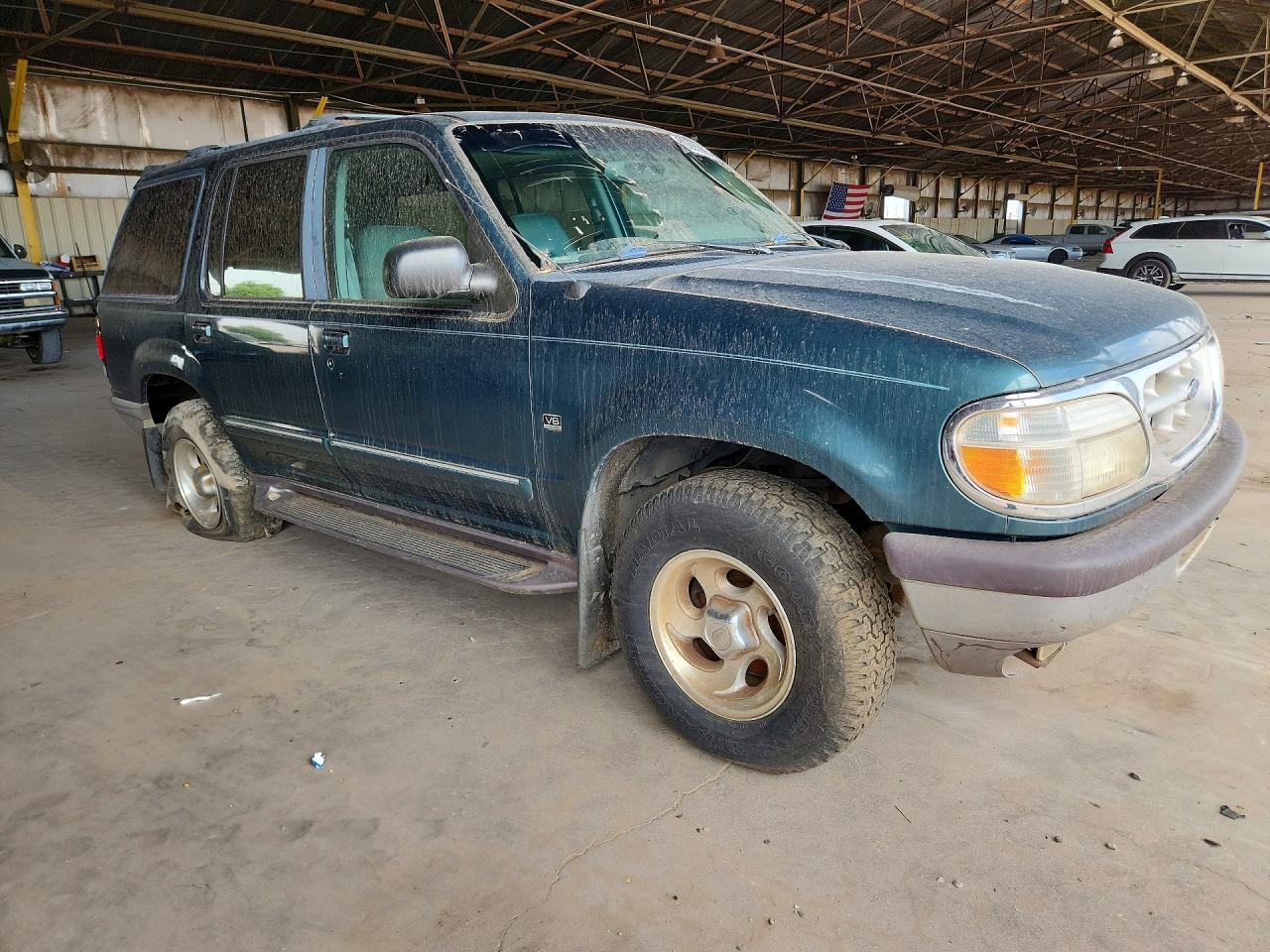 1996 Ford Explorer Green vin: 1FMDU35P2TUD62756