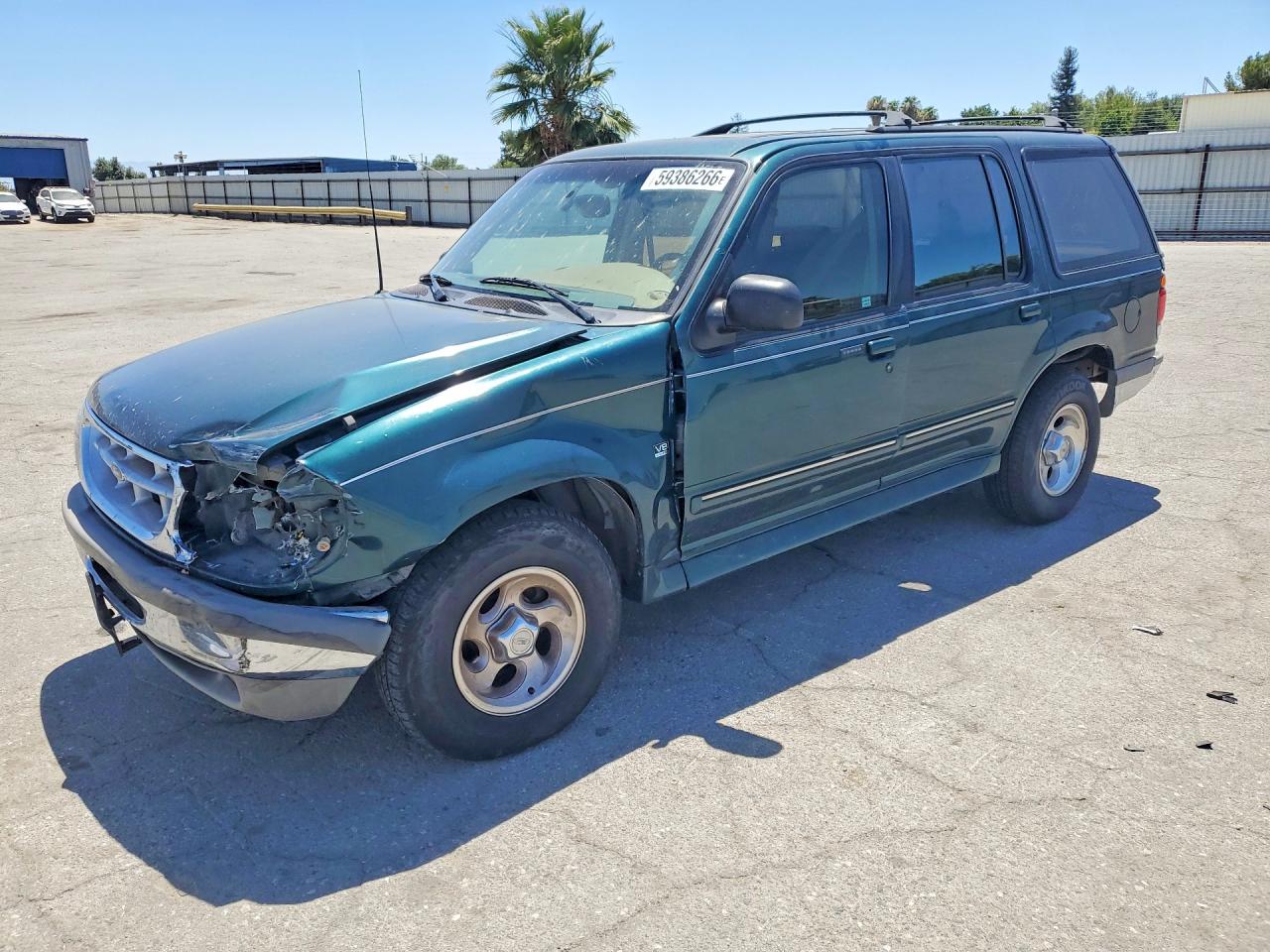 1996 Ford Explorer Green vin: 1FMDU35P3TUD55086