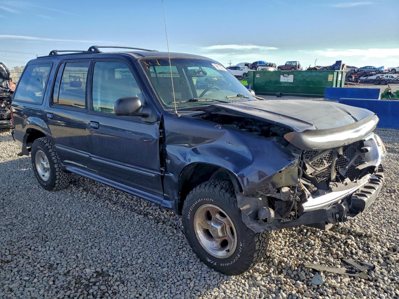 1999 Ford Explorer Blue vin: 1FMDU35P3XZA43682
