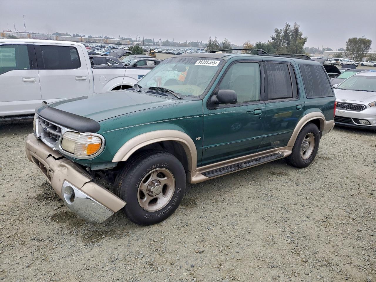 1999 Ford Explorer Green vin: 1FMDU35P3XZA99041