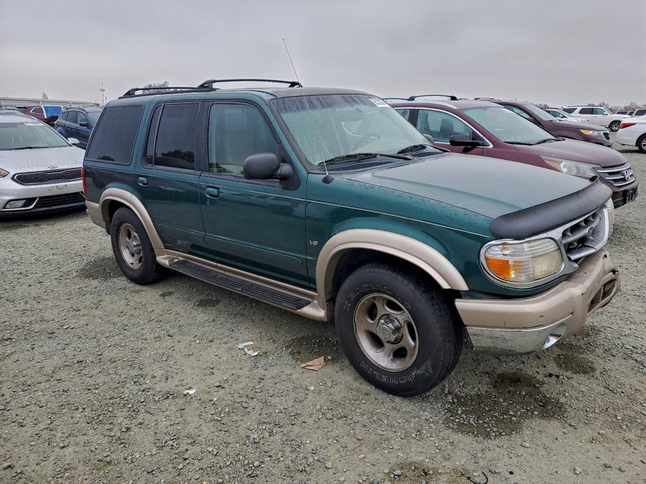 1999 Ford Explorer Green vin: 1FMDU35P3XZA99041