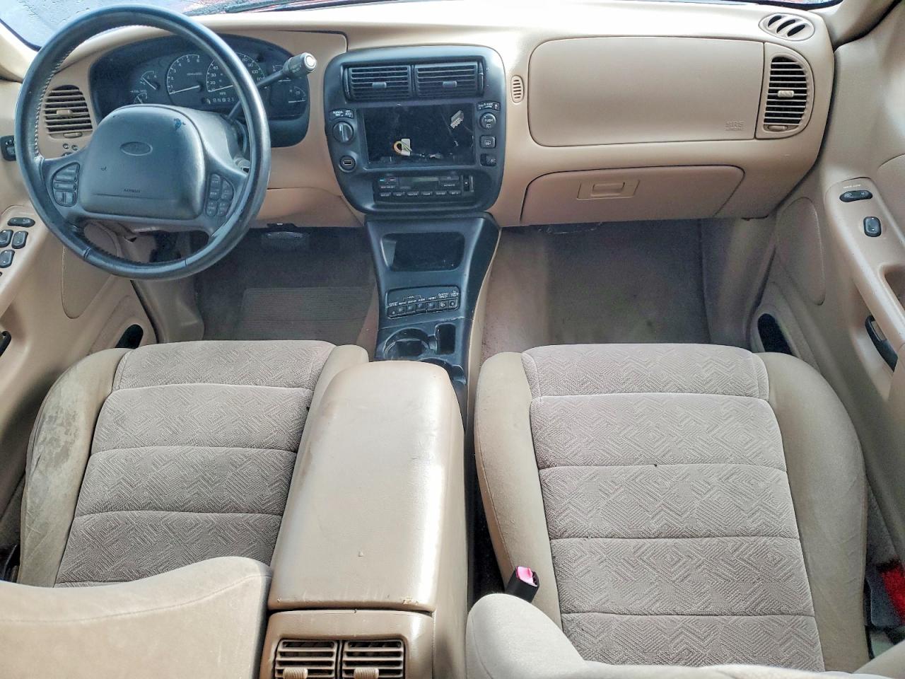 1998 Ford Explorer Eddie Bauer Orange vin: 1FMDU35P5WZA00024