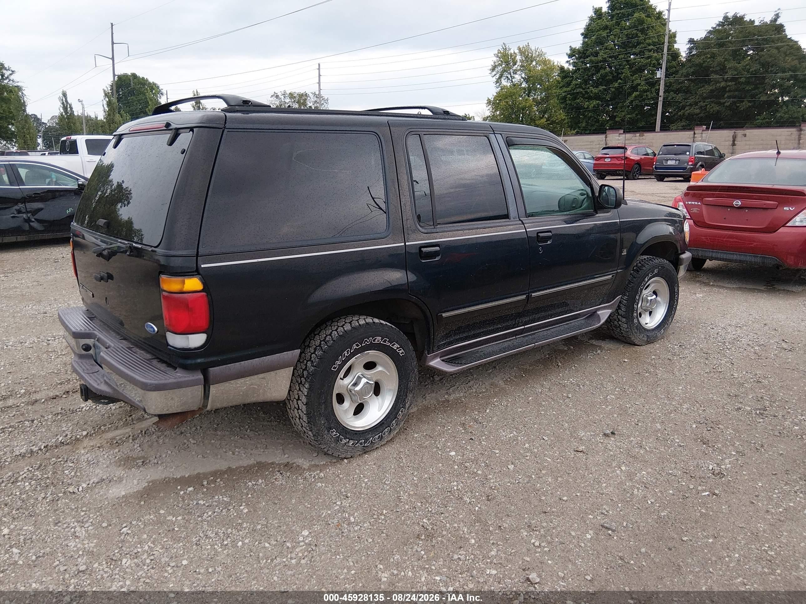 1997 Ford Explorer Eddie Bauer/limited/xlt Black vin: 1FMDU35P6VZB45460
