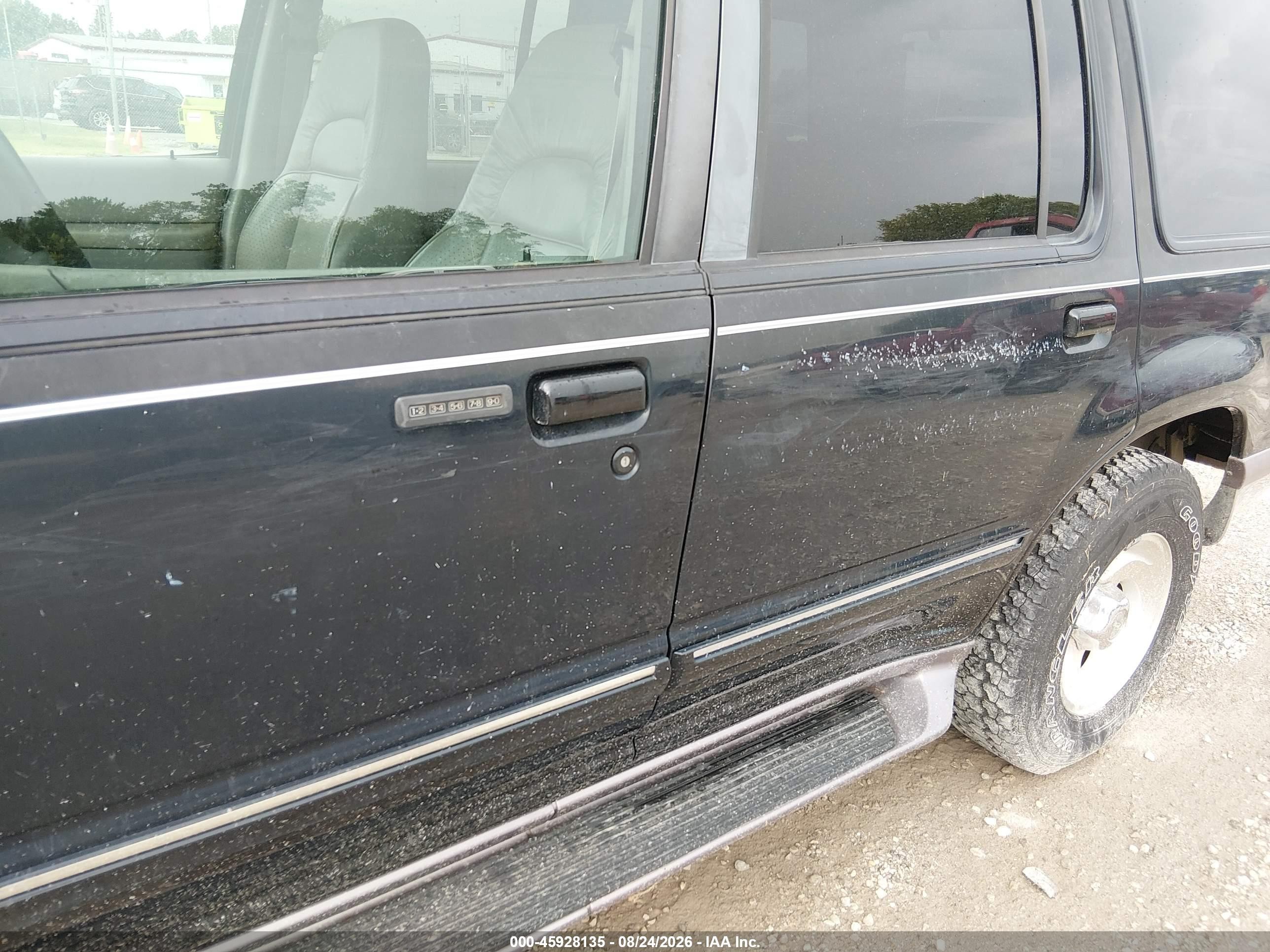 1997 Ford Explorer Eddie Bauer/limited/xlt Black vin: 1FMDU35P6VZB45460