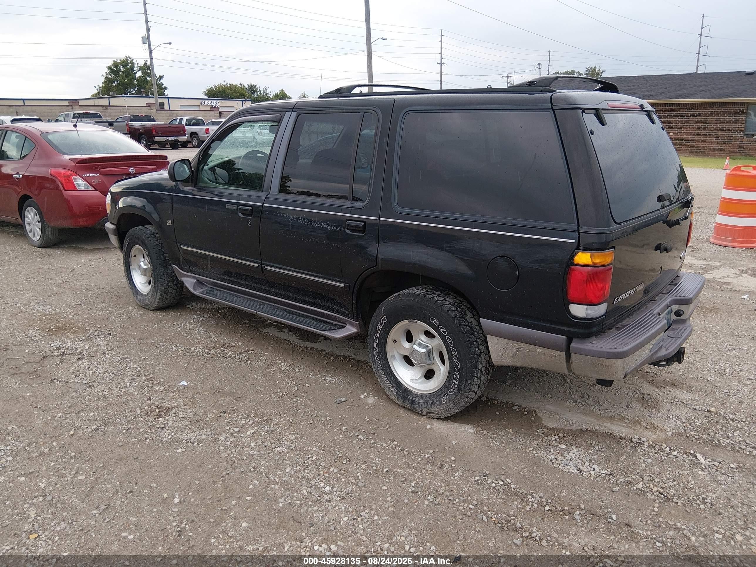 1997 Ford Explorer Eddie Bauer/limited/xlt Black vin: 1FMDU35P6VZB45460
