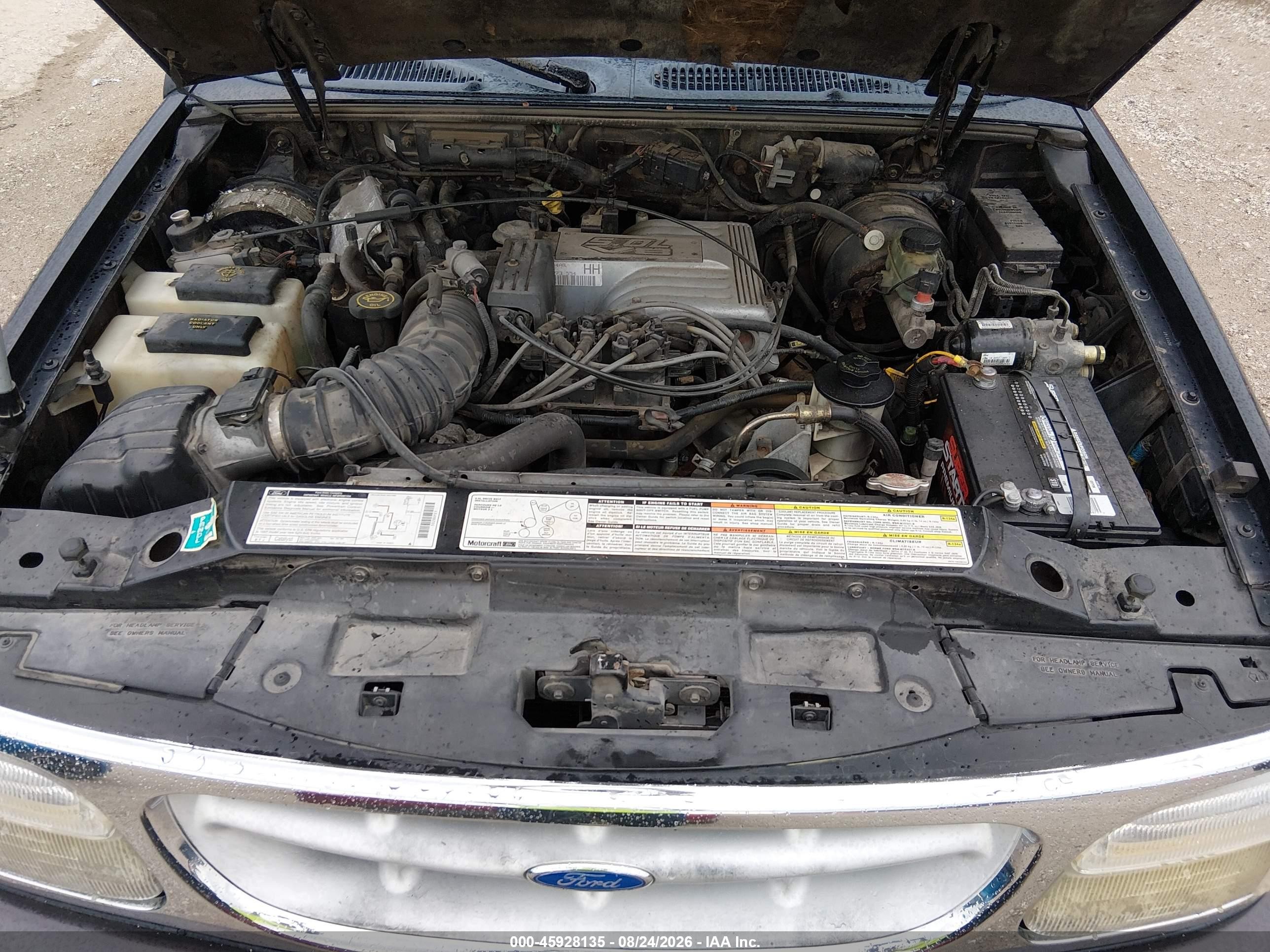 1997 Ford Explorer Eddie Bauer/limited/xlt Black vin: 1FMDU35P6VZB45460