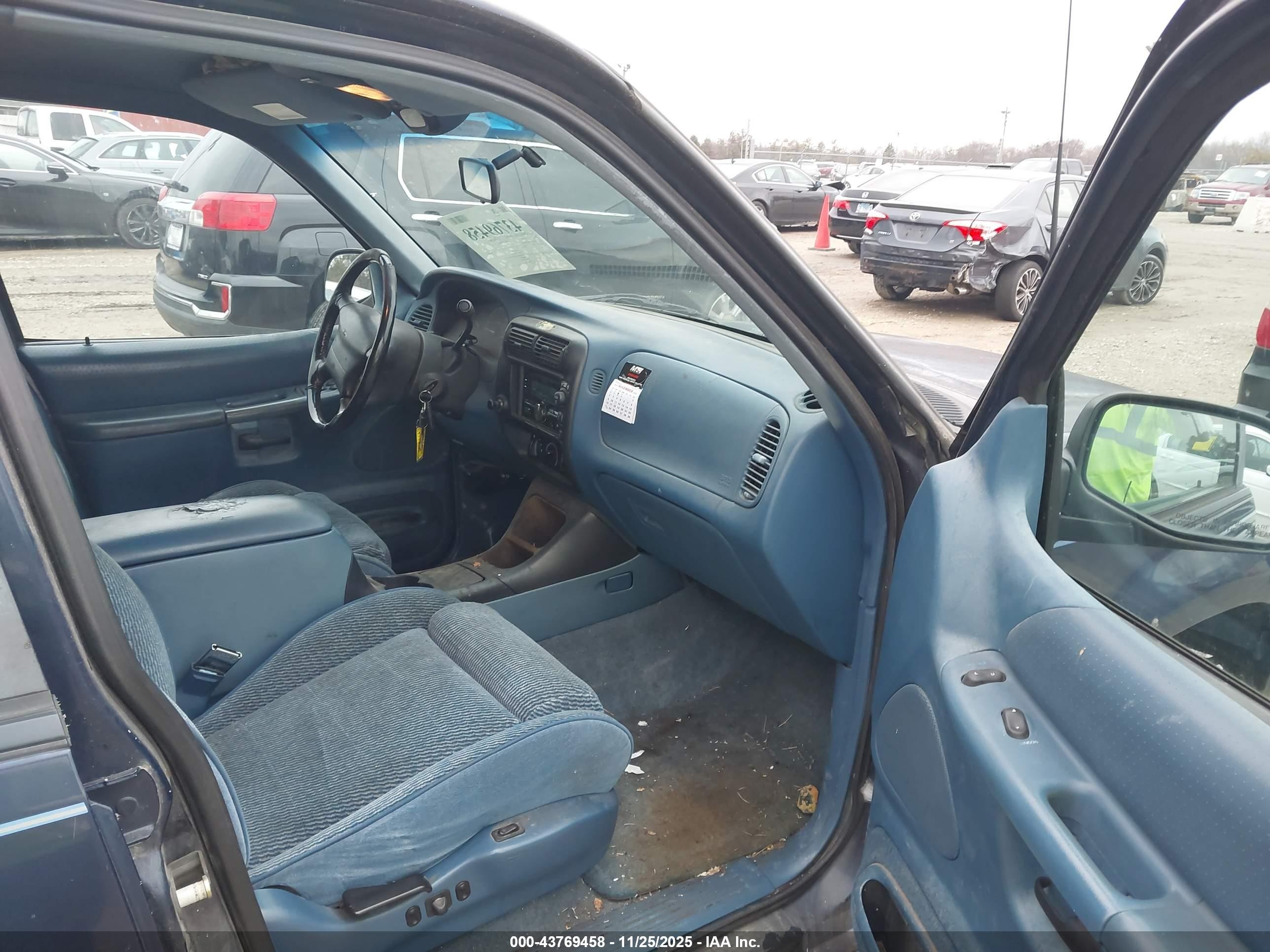 1996 Ford Explorer   Blue vin: 1FMDU35P8TZB35039