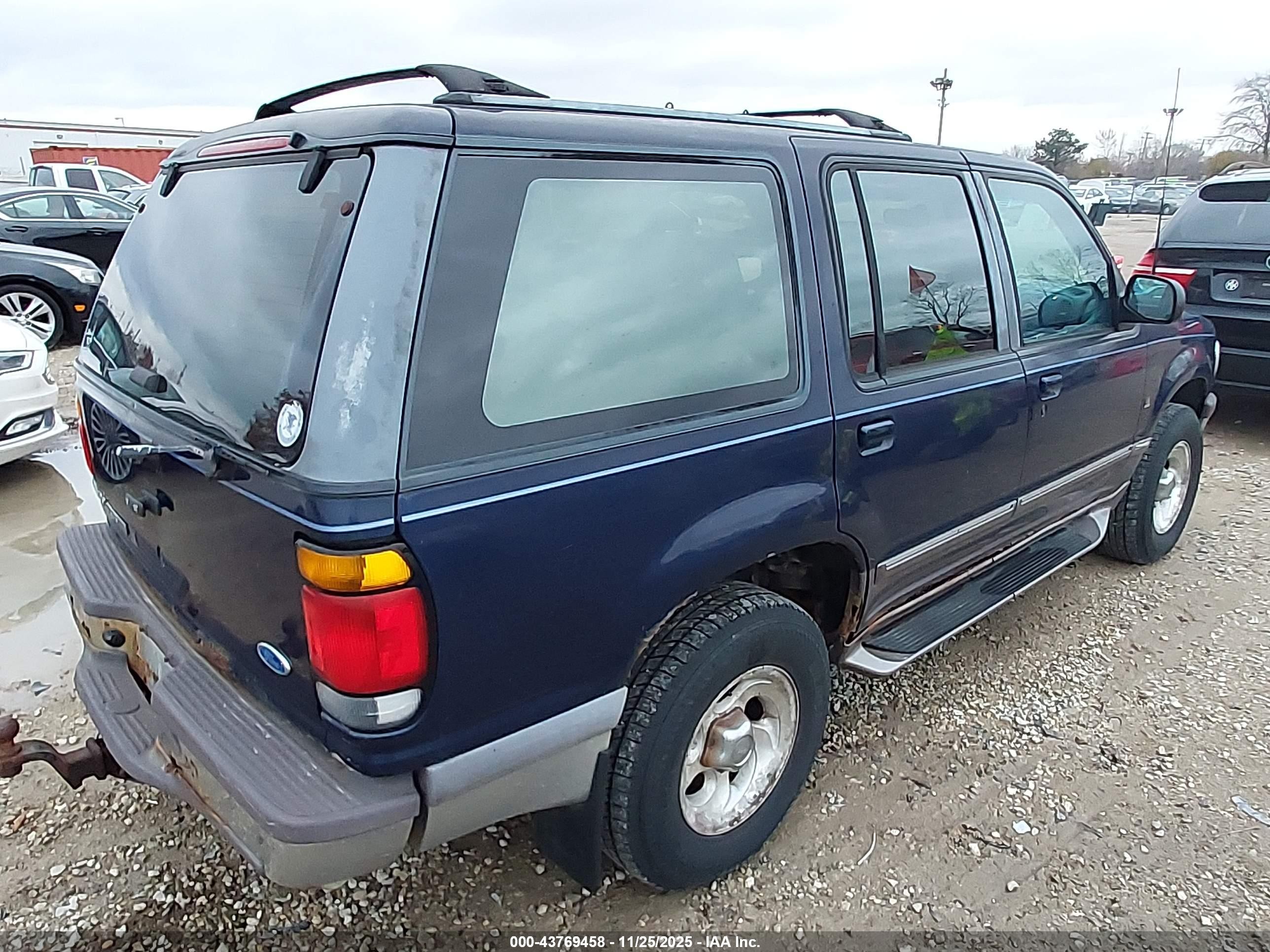 1996 Ford Explorer   Blue vin: 1FMDU35P8TZB35039