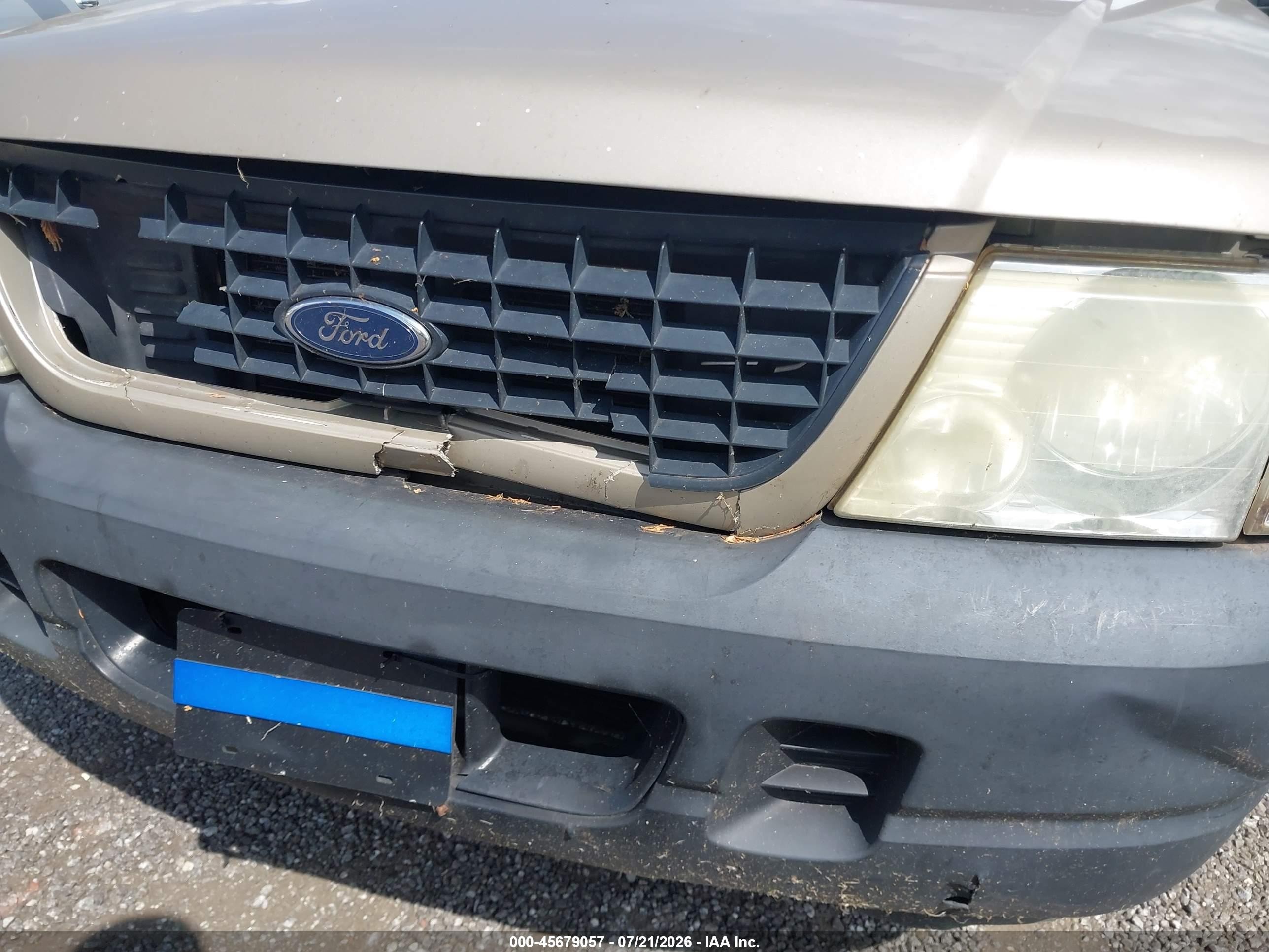 2005 Ford Explorer Xls/xls Sport Champagne vin: 1FMDU62K35ZA23679