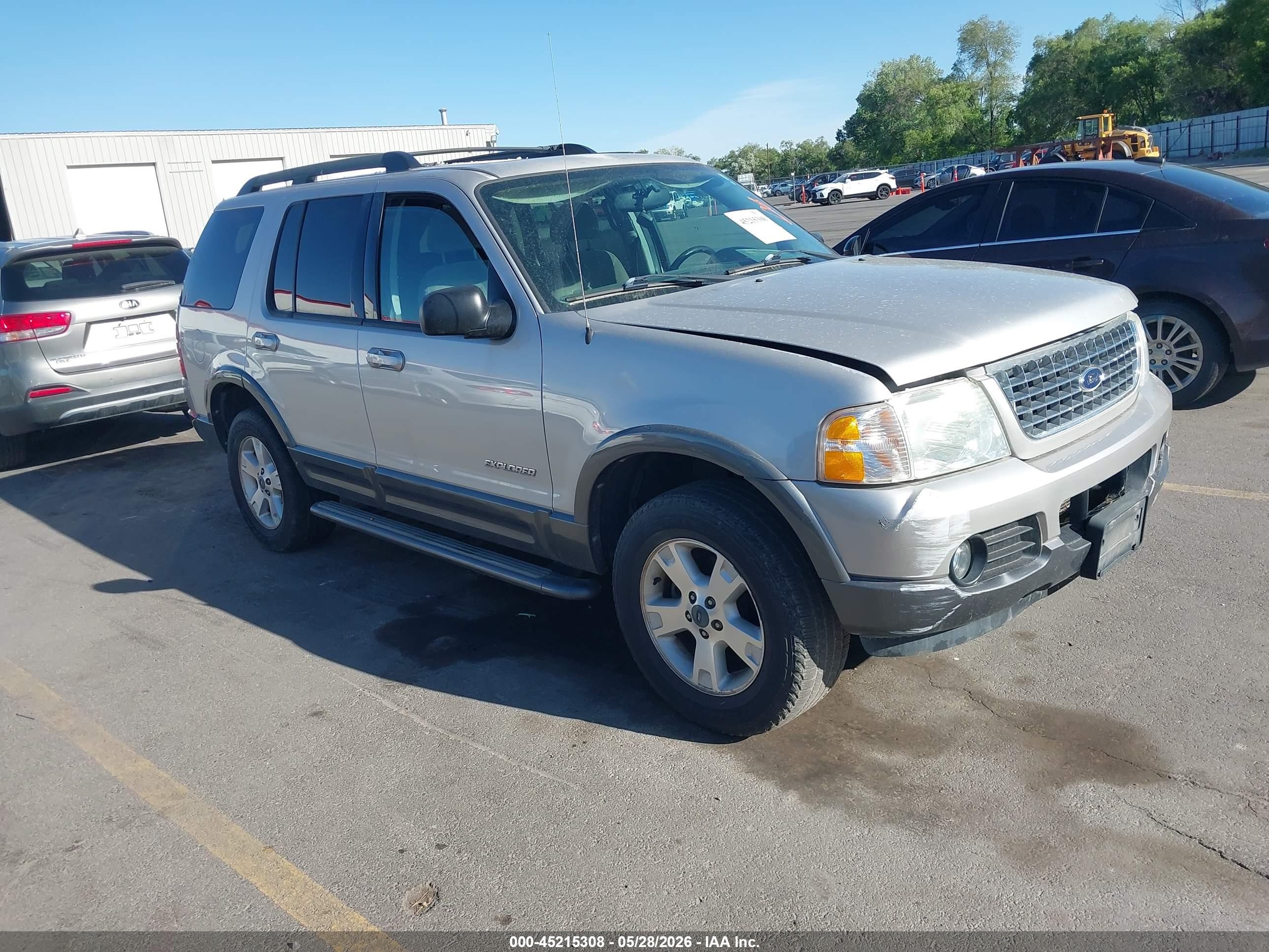 2005 Ford Explorer Xlt/xlt Sport Silver vin: 1FMDU63W65UB31308