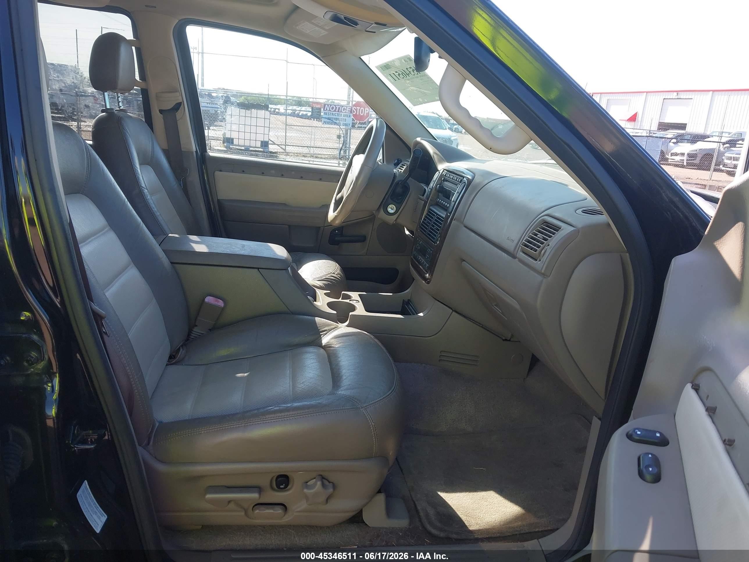2005 Ford Explorer Eddie Bauer Black vin: 1FMDU64K75ZA78102