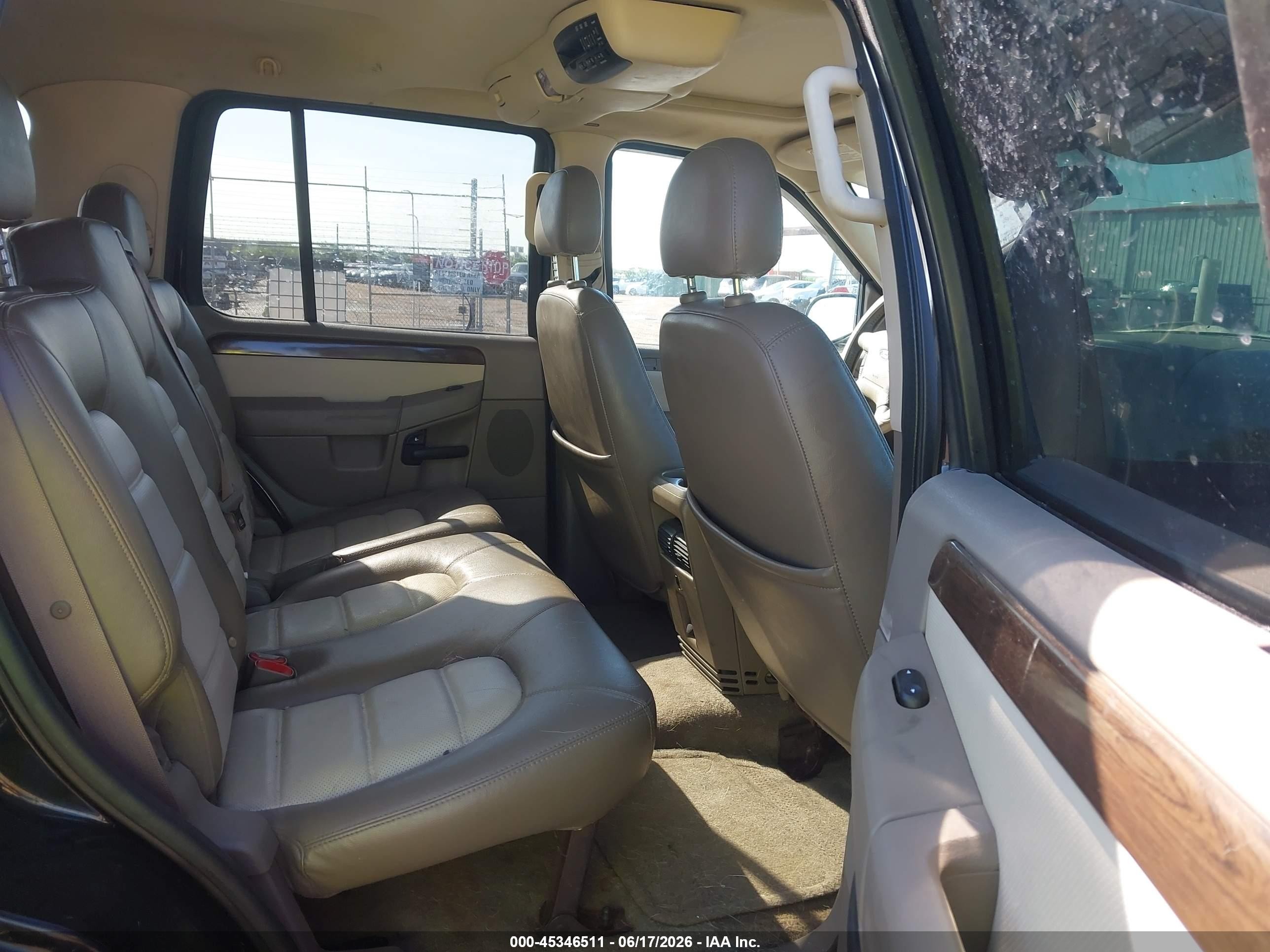 2005 Ford Explorer Eddie Bauer Black vin: 1FMDU64K75ZA78102