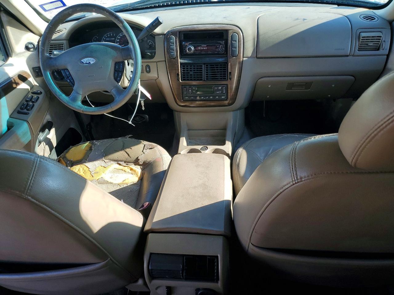 2002 Ford Explorer Eddie Bauer White vin: 1FMDU64W02ZC52865