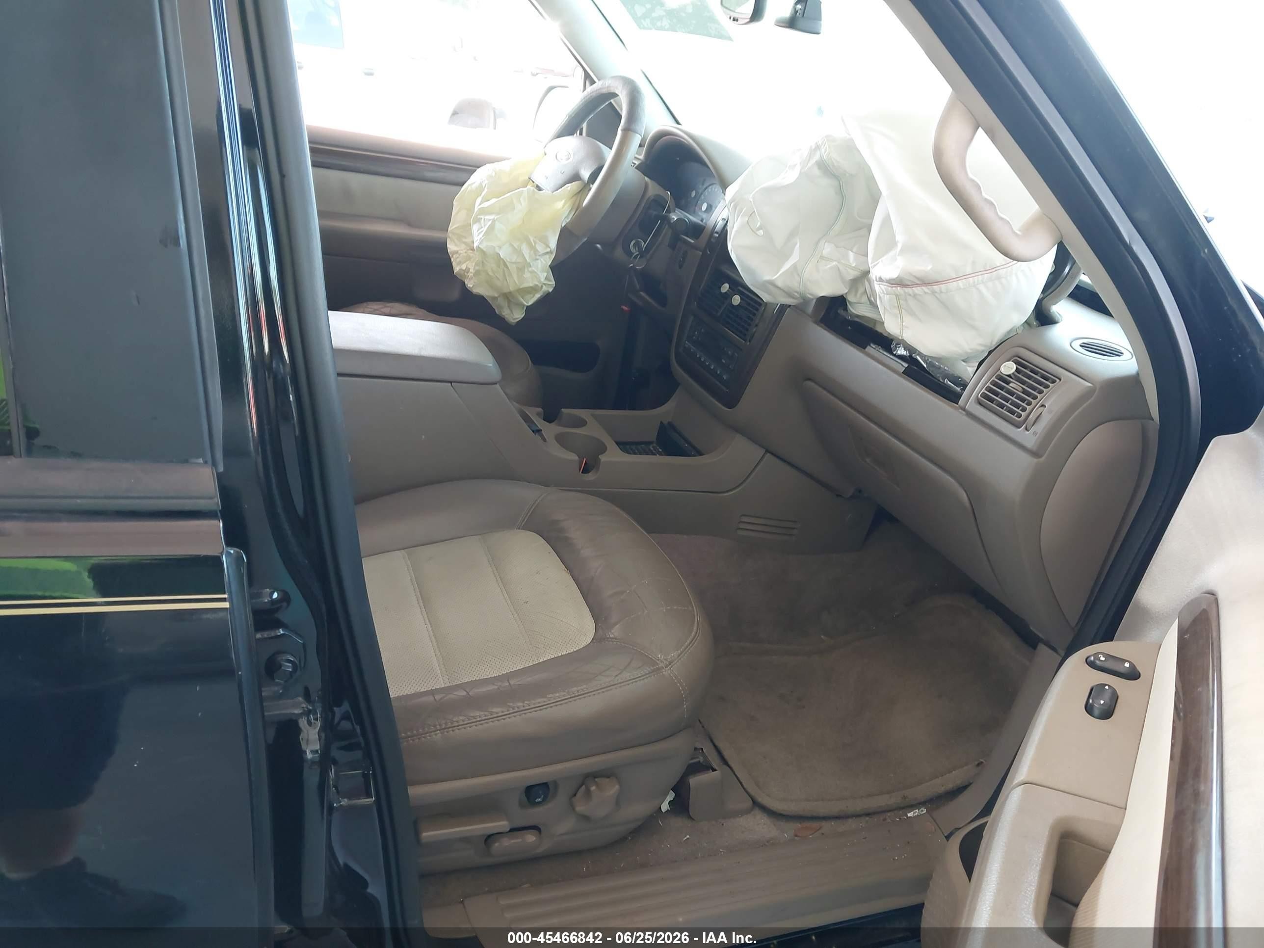 2003 Ford Explorer Eddie Bauer Black vin: 1FMDU64W33UB59692