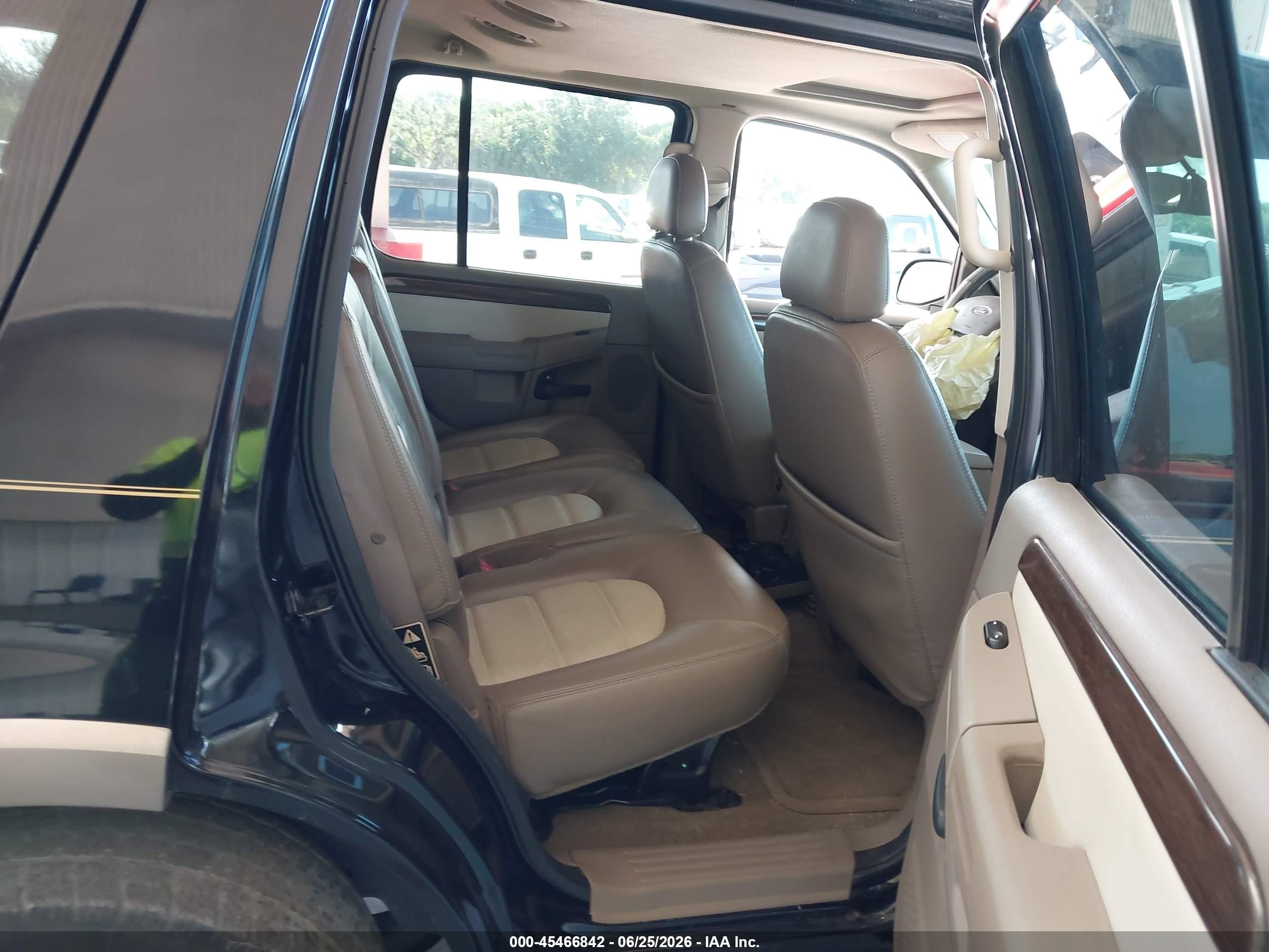 2003 Ford Explorer Eddie Bauer Black vin: 1FMDU64W33UB59692