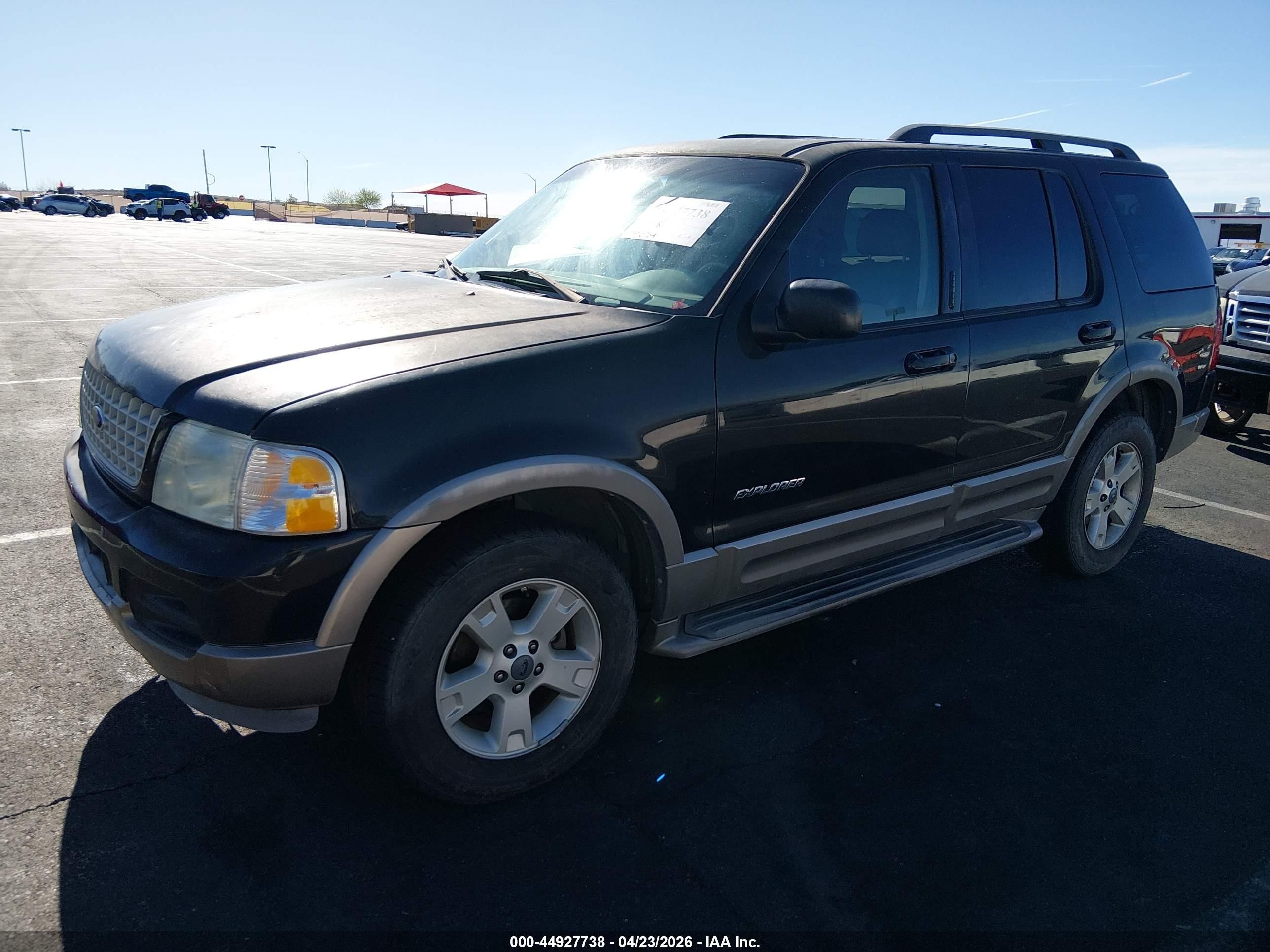 2004 Ford Explorer Eddie Bauer Black vin: 1FMDU64W44UA63507