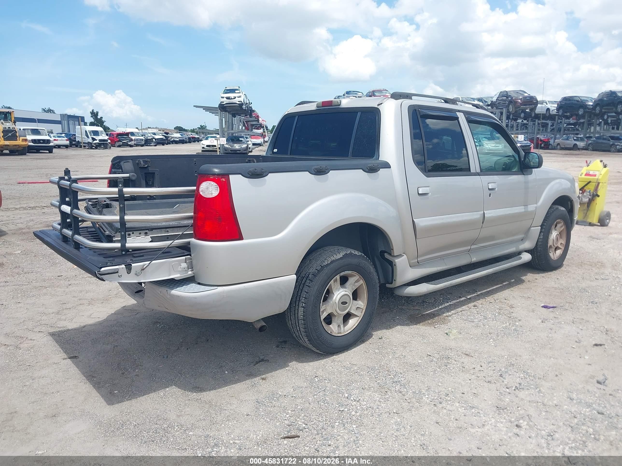 2003 Ford Explorer Sport Trac Xls/xlt Silver vin: 1FMDU67E13UB90510