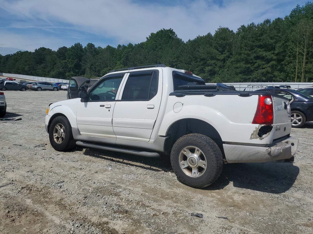 2003 Ford Explorer Sport Trac White vin: 1FMDU67E93UC58648