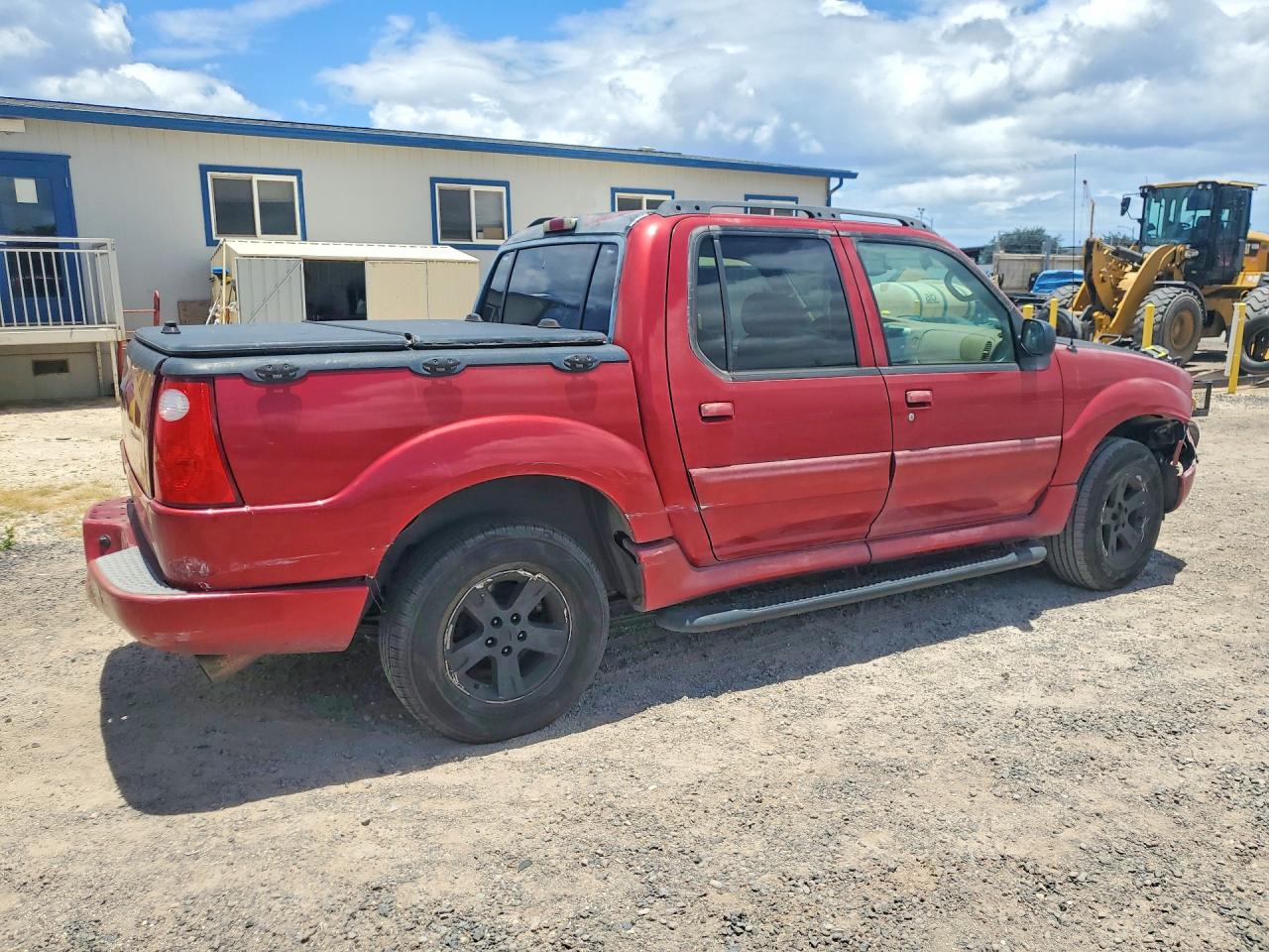 2005 Ford Explorer Sport Trac Red vin: 1FMDU67K05UA12886