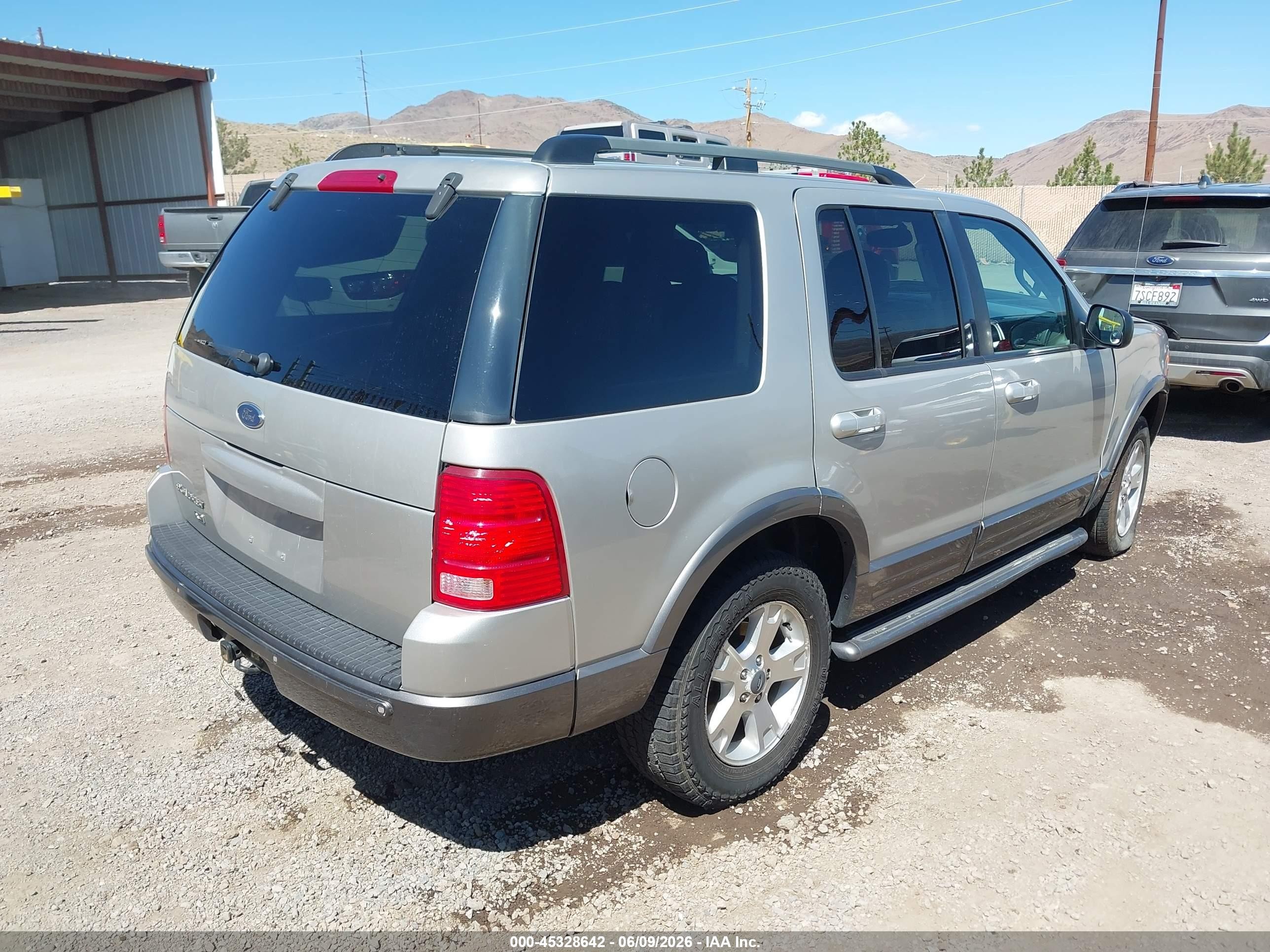2003 Ford Explorer Xlt/xlt Sport/nbx Silver vin: 1FMDU73E13ZB05406