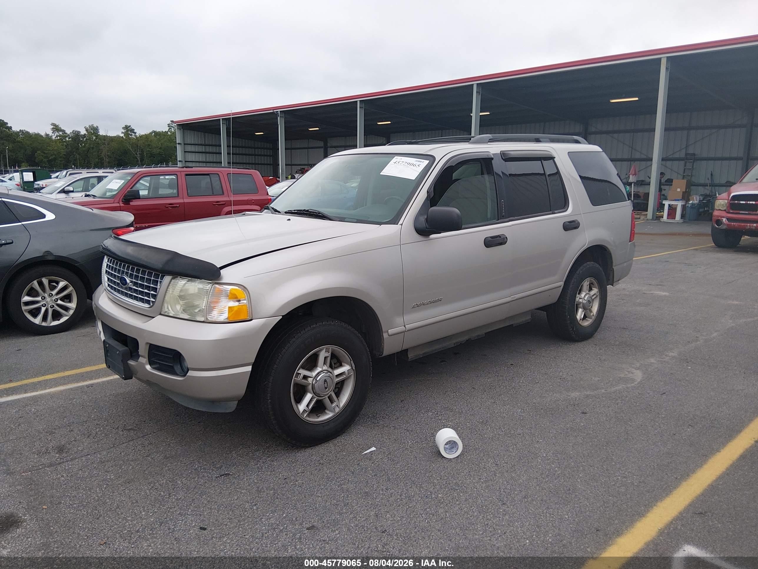 2004 Ford Explorer Nbx/xlt Silver vin: 1FMDU73E54ZA93200