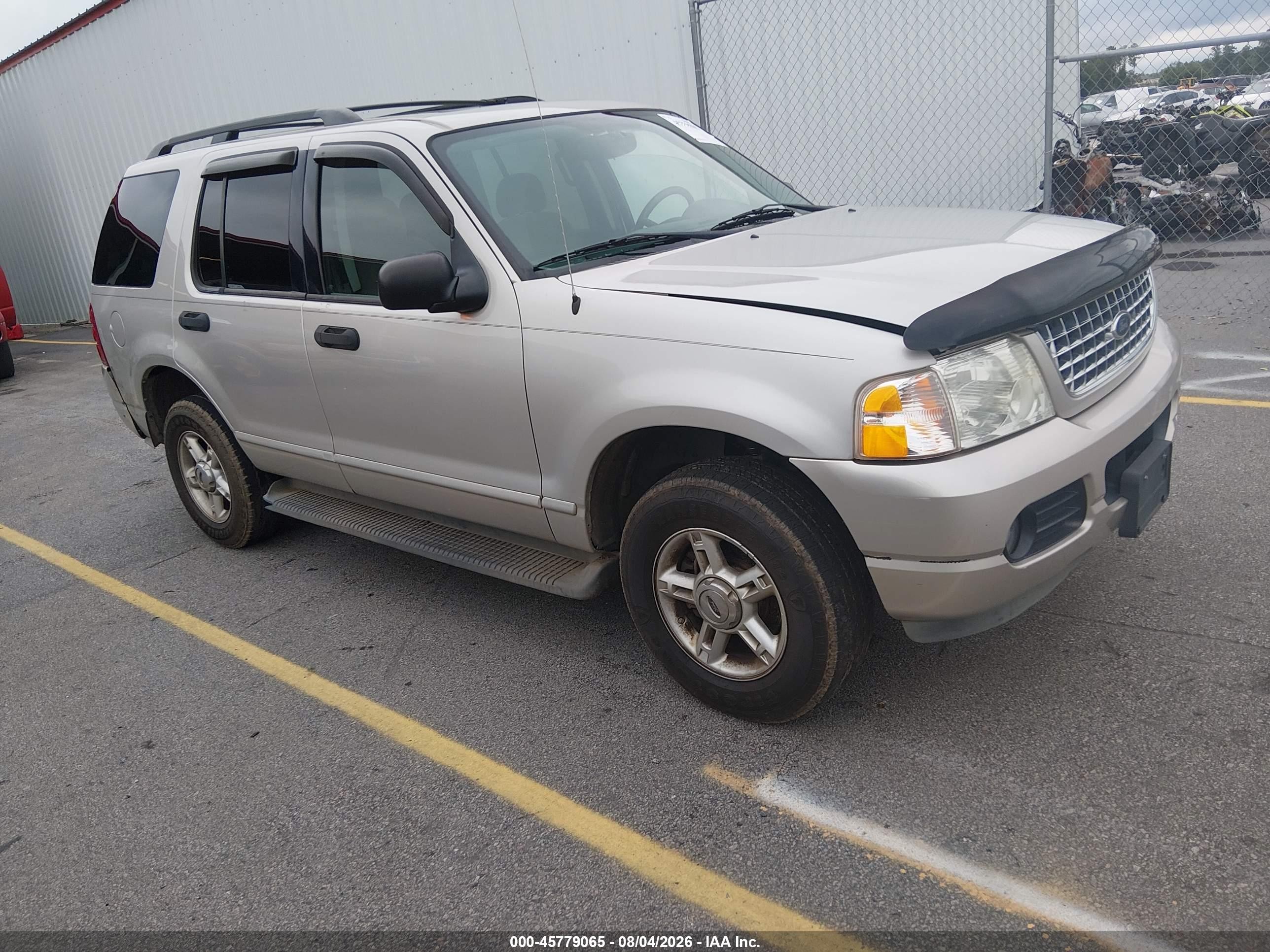 2004 Ford Explorer Nbx/xlt Silver vin: 1FMDU73E54ZA93200