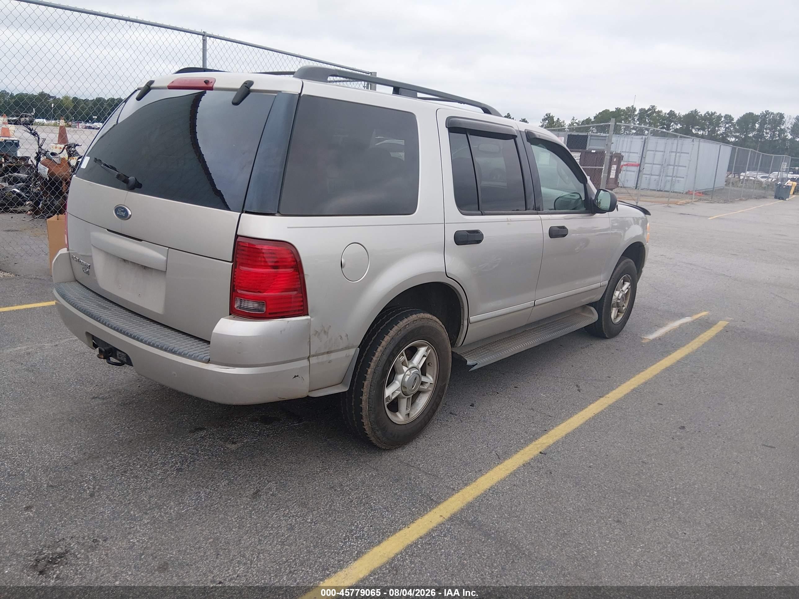 2004 Ford Explorer Nbx/xlt Silver vin: 1FMDU73E54ZA93200
