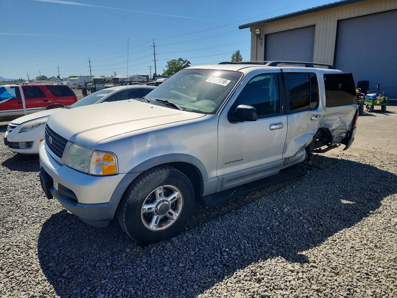 2002 Ford Explorer Xlt Серебряный vin: 1FMDU73E72UB19421