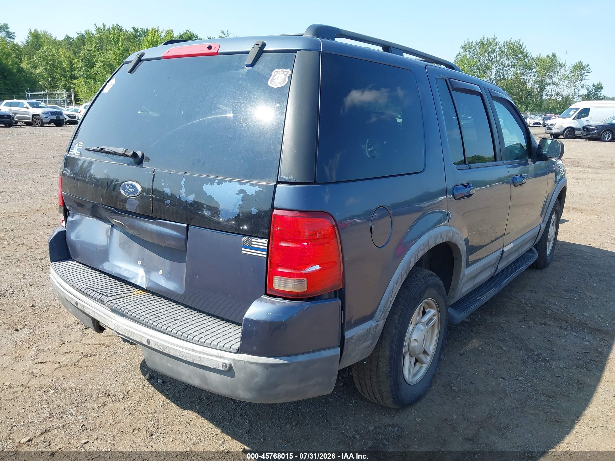 2002 Ford Explorer Xlt Dark Blue vin: 1FMDU73E92UC48311