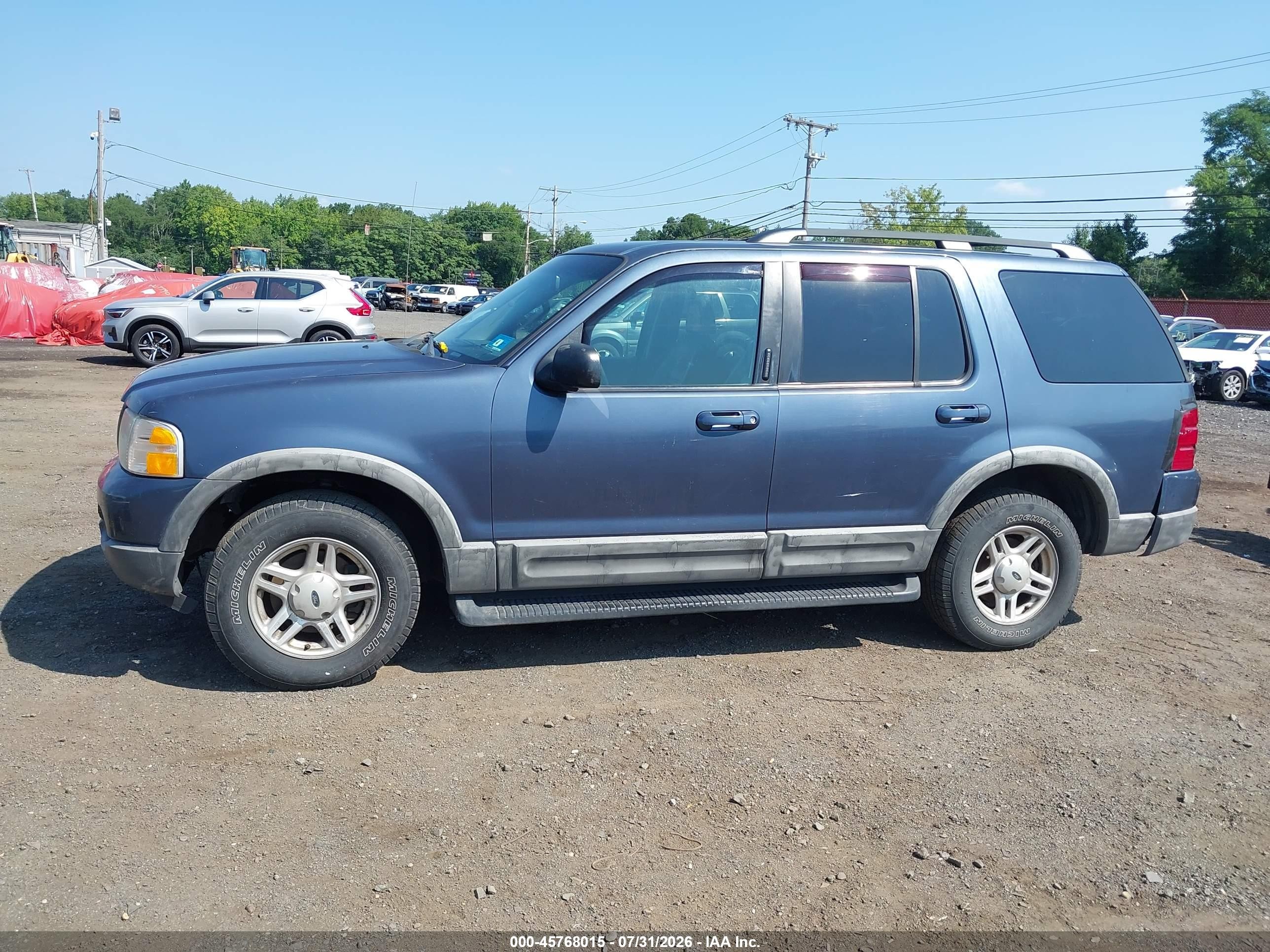 2002 Ford Explorer Xlt Dark Blue vin: 1FMDU73E92UC48311