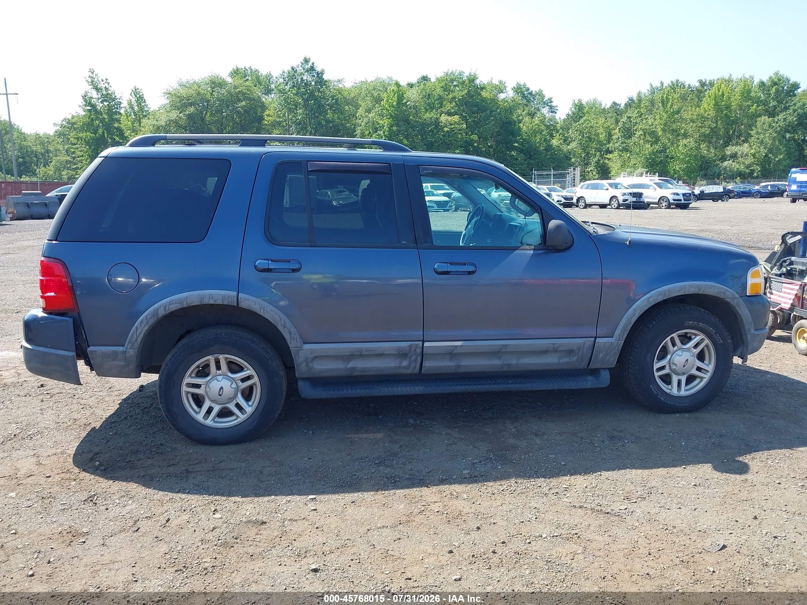 2002 Ford Explorer Xlt Dark Blue vin: 1FMDU73E92UC48311