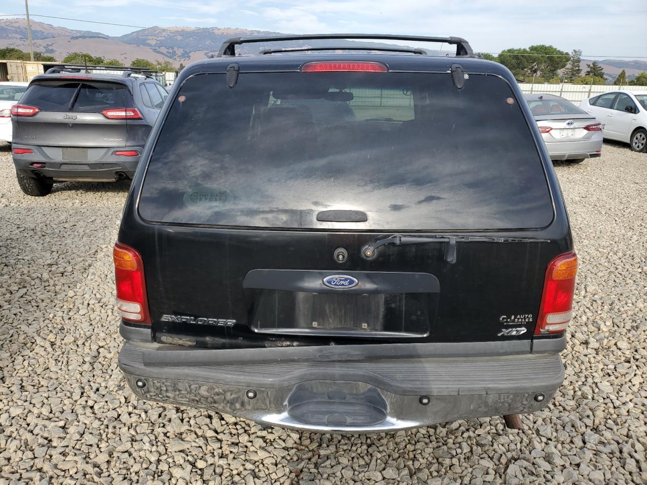 2001 Ford Explorer Xlt Black vin: 1FMDU73EX1ZA06855