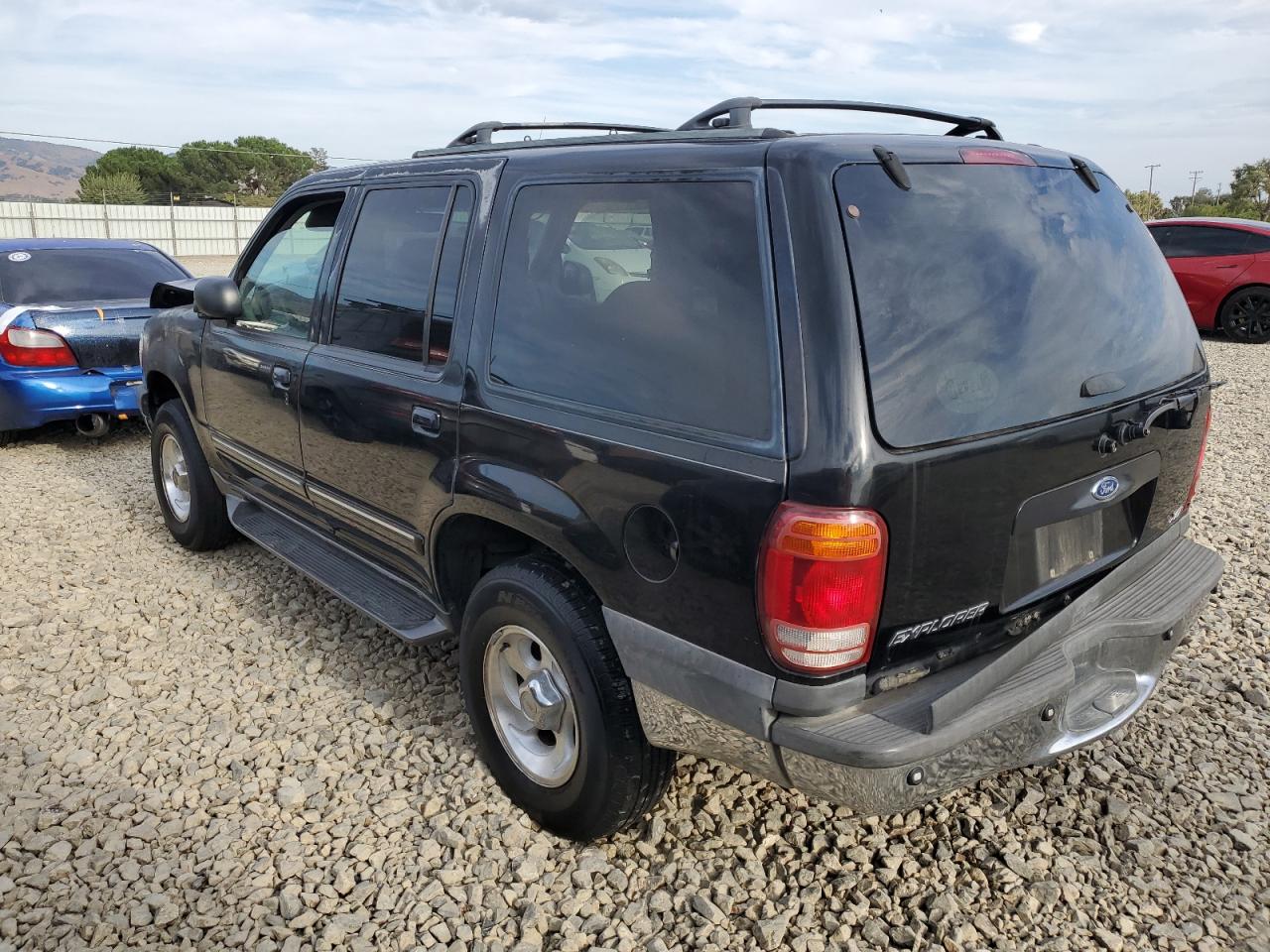 2001 Ford Explorer Xlt Black vin: 1FMDU73EX1ZA06855