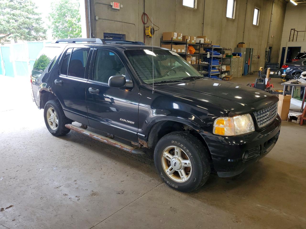 2005 Ford Explorer Xlt Black vin: 1FMDU73K05ZA45949