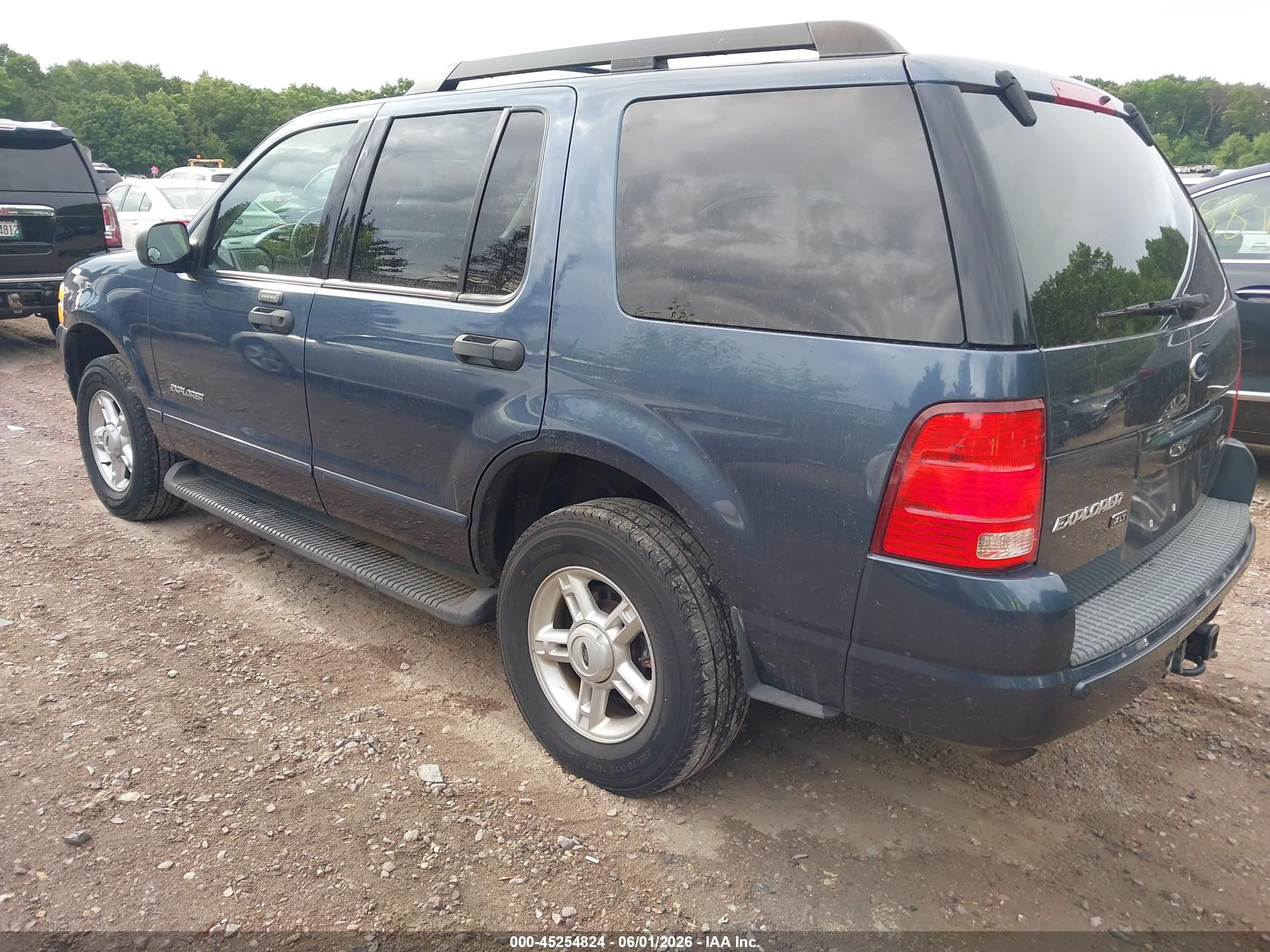 2005 Ford Explorer Xlt/xlt Sport Blue vin: 1FMDU73K25ZA32460