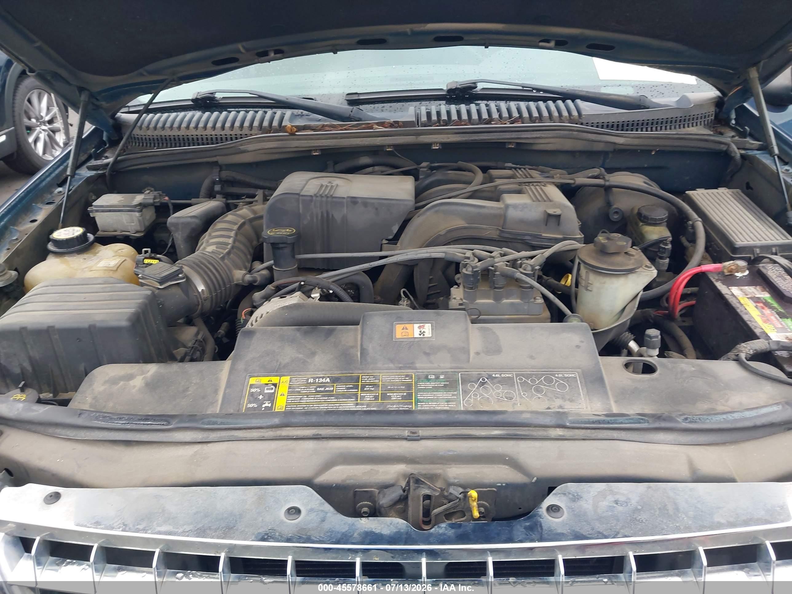 2003 Ford Explorer   Blue vin: 1FMDU73K33UC28997