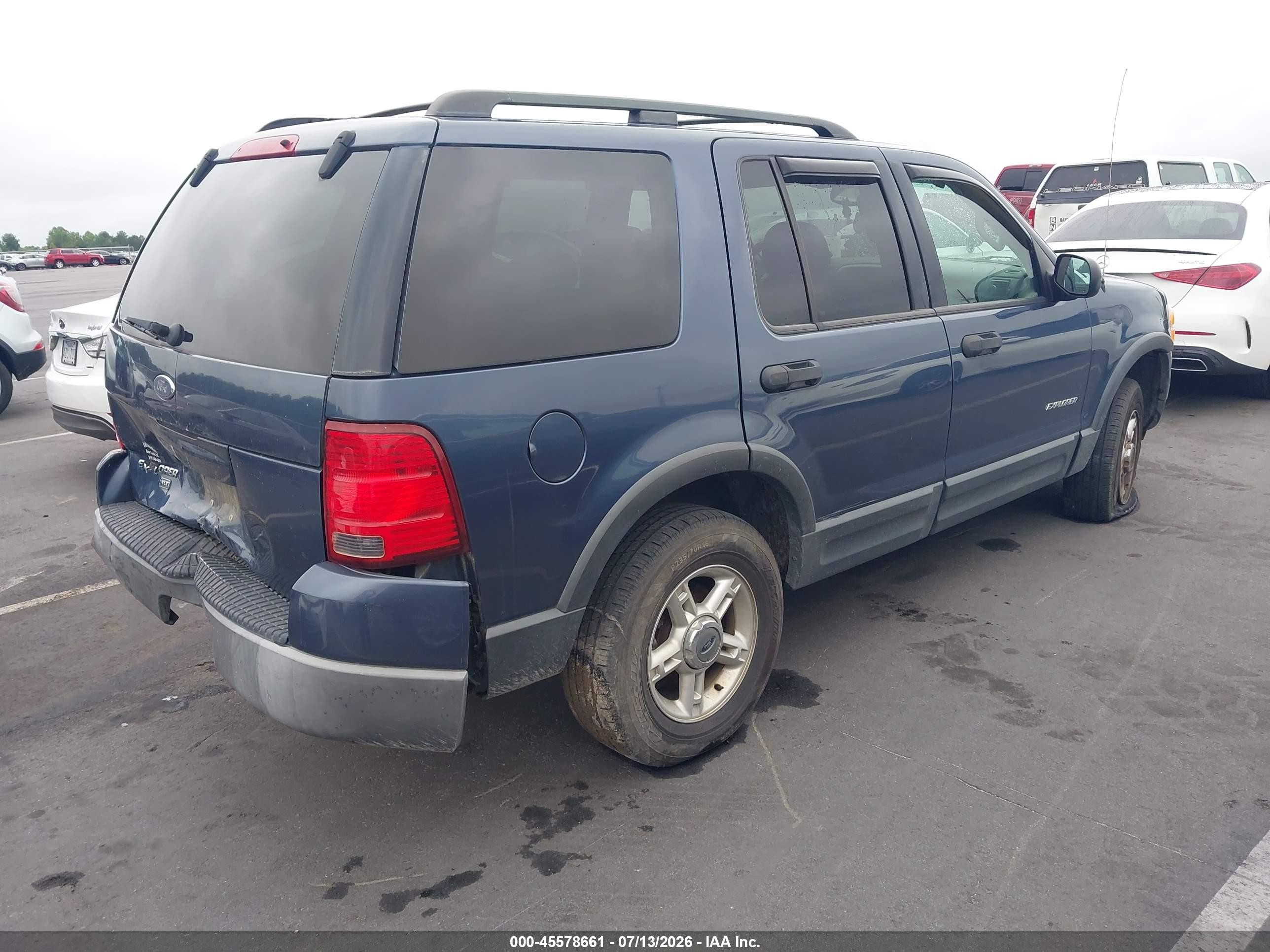 2003 Ford Explorer   Blue vin: 1FMDU73K33UC28997