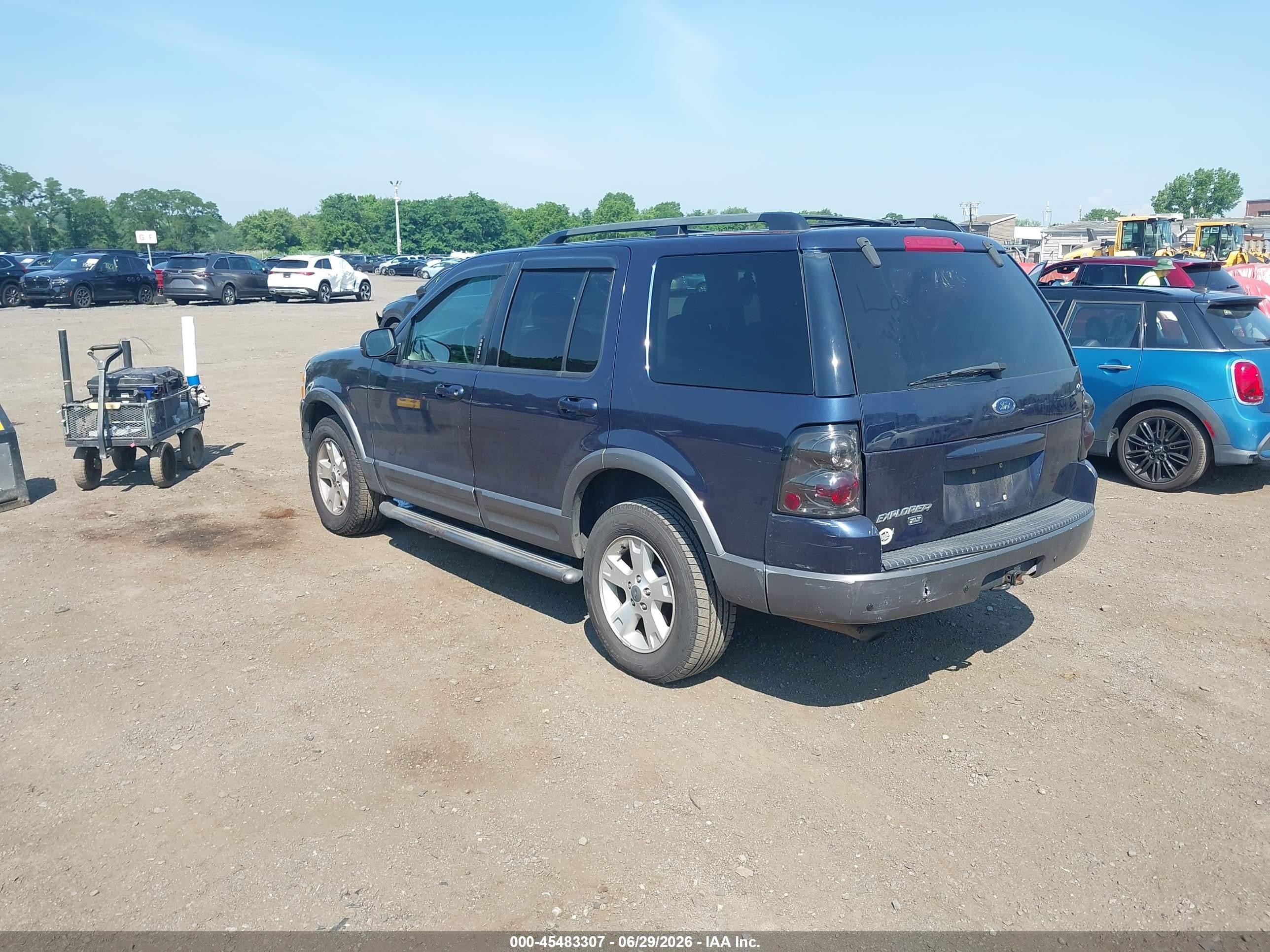 2003 Ford Explorer Nbx/xlt Dark Blue vin: 1FMDU73K53ZA98370