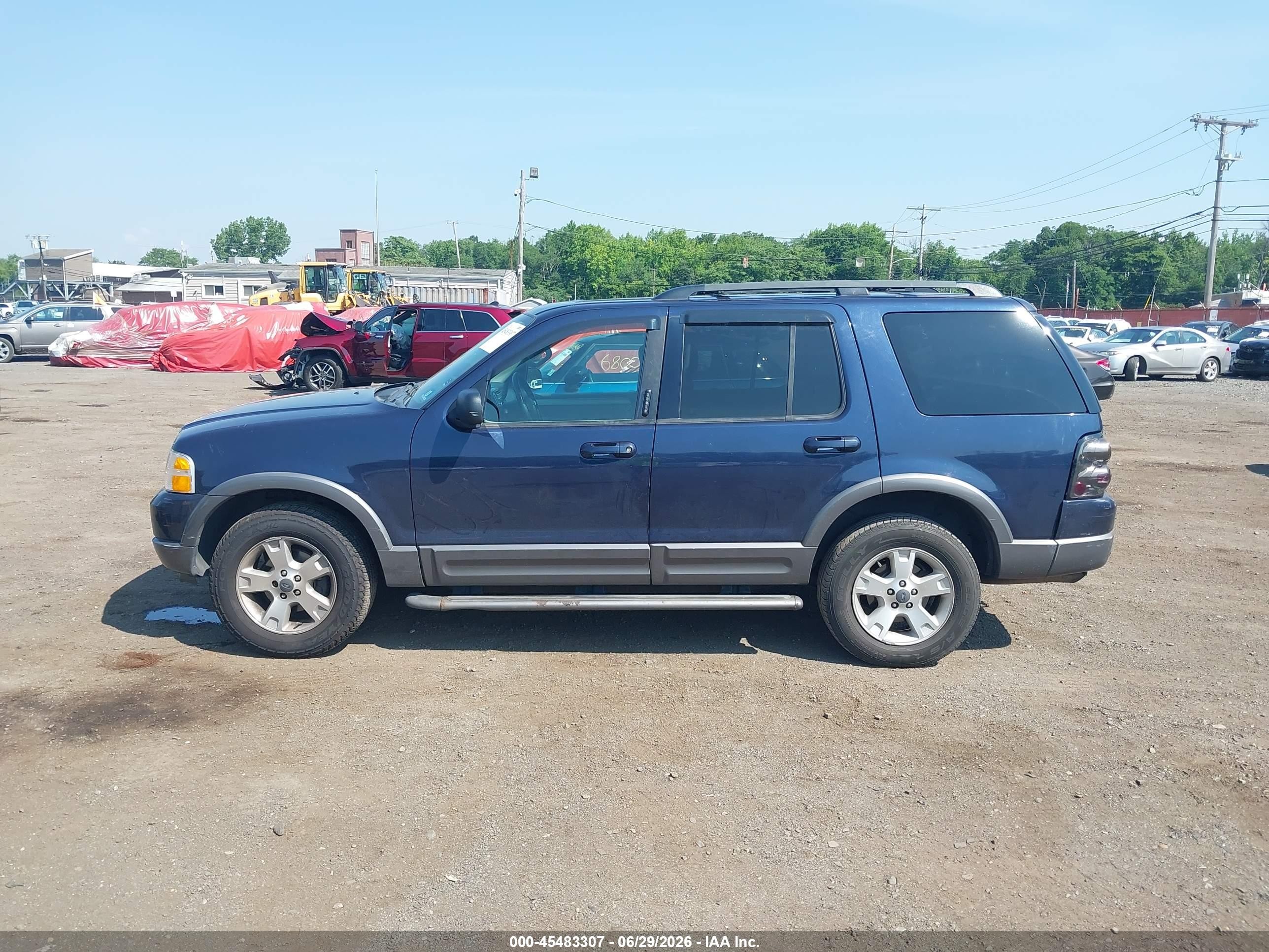 2003 Ford Explorer Nbx/xlt Dark Blue vin: 1FMDU73K53ZA98370