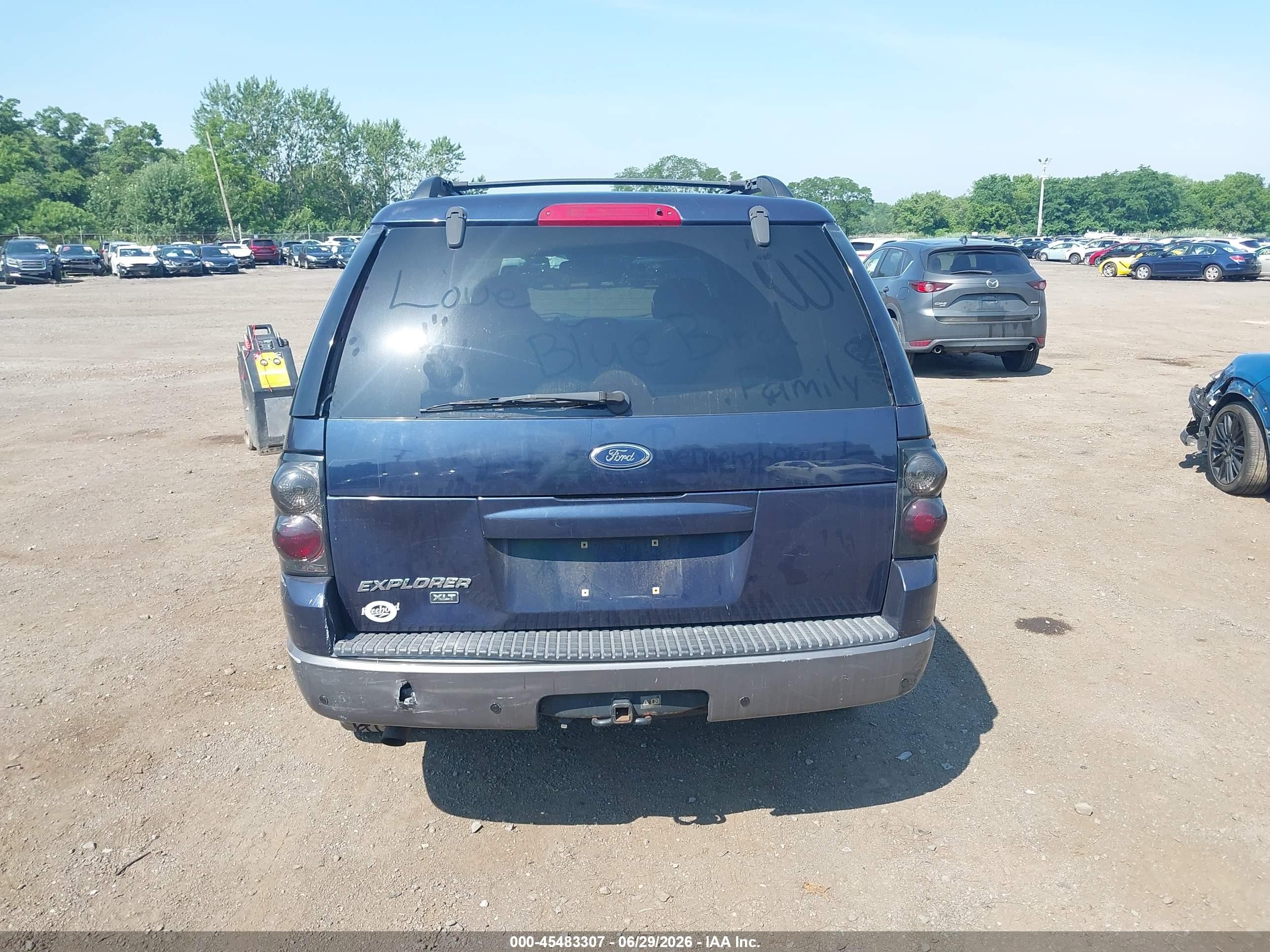 2003 Ford Explorer Nbx/xlt Dark Blue vin: 1FMDU73K53ZA98370