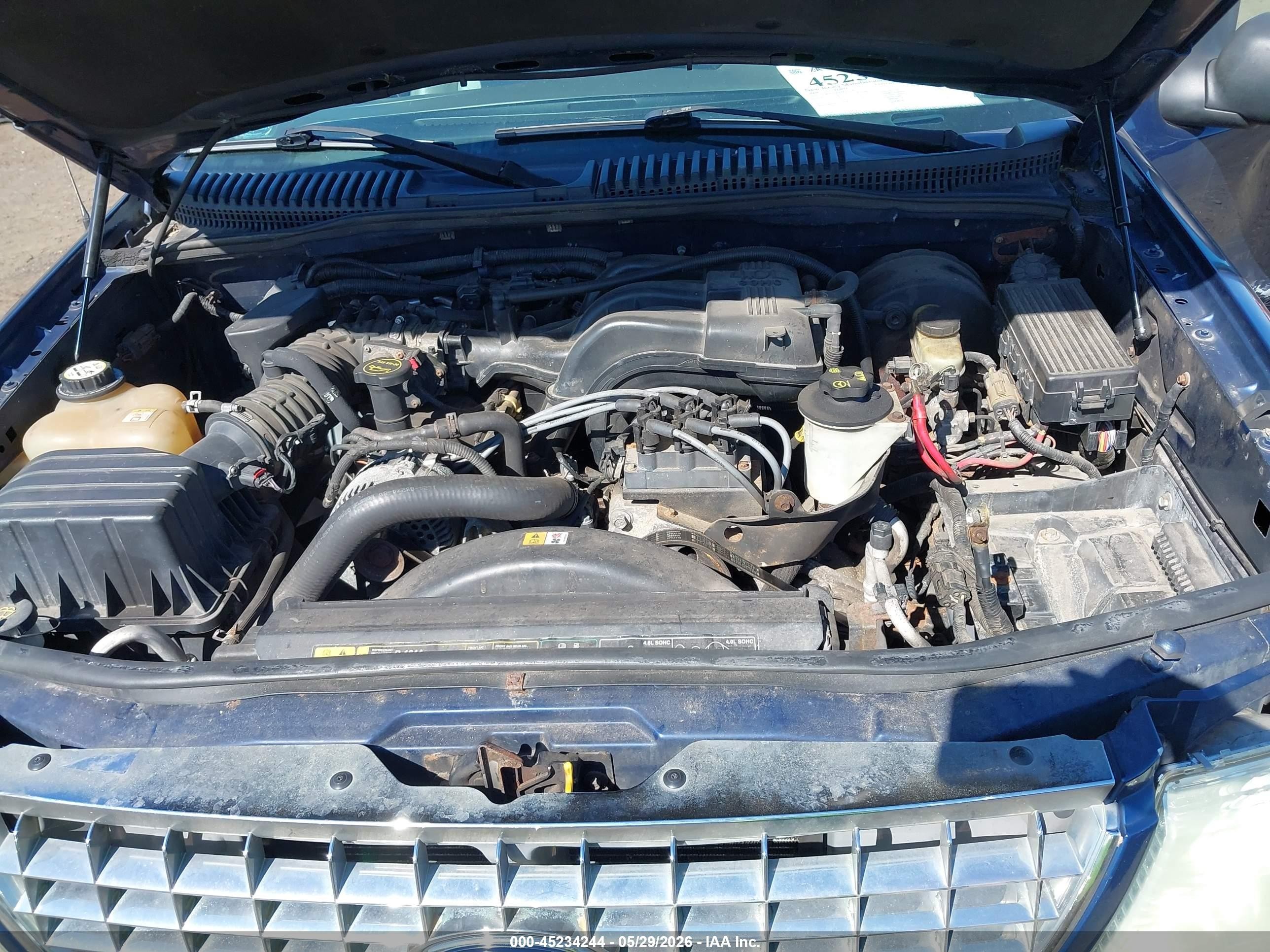 2004 Ford Explorer Nbx/xlt Blue vin: 1FMDU73KX4ZA75345