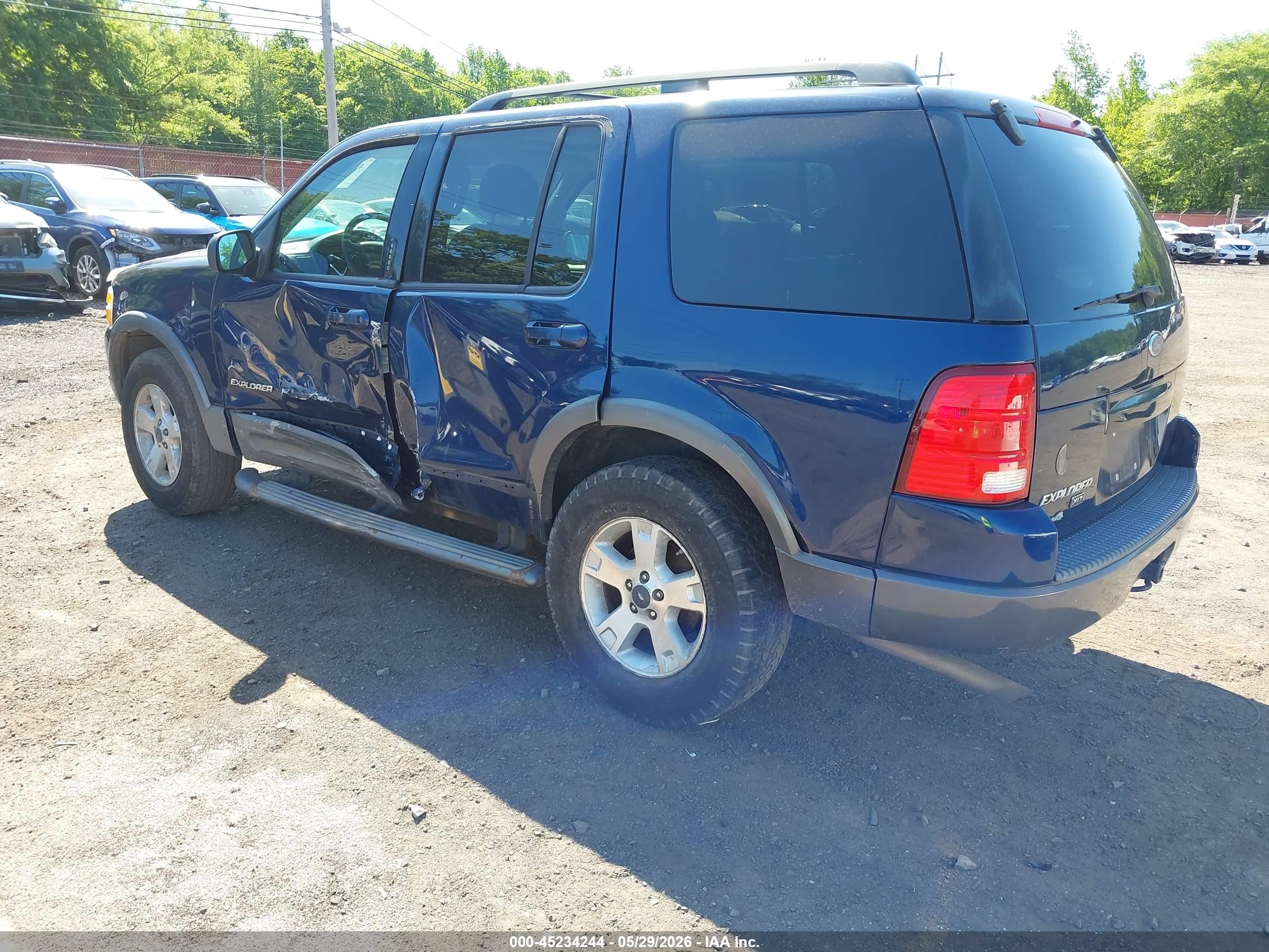 2004 Ford Explorer Nbx/xlt Blue vin: 1FMDU73KX4ZA75345