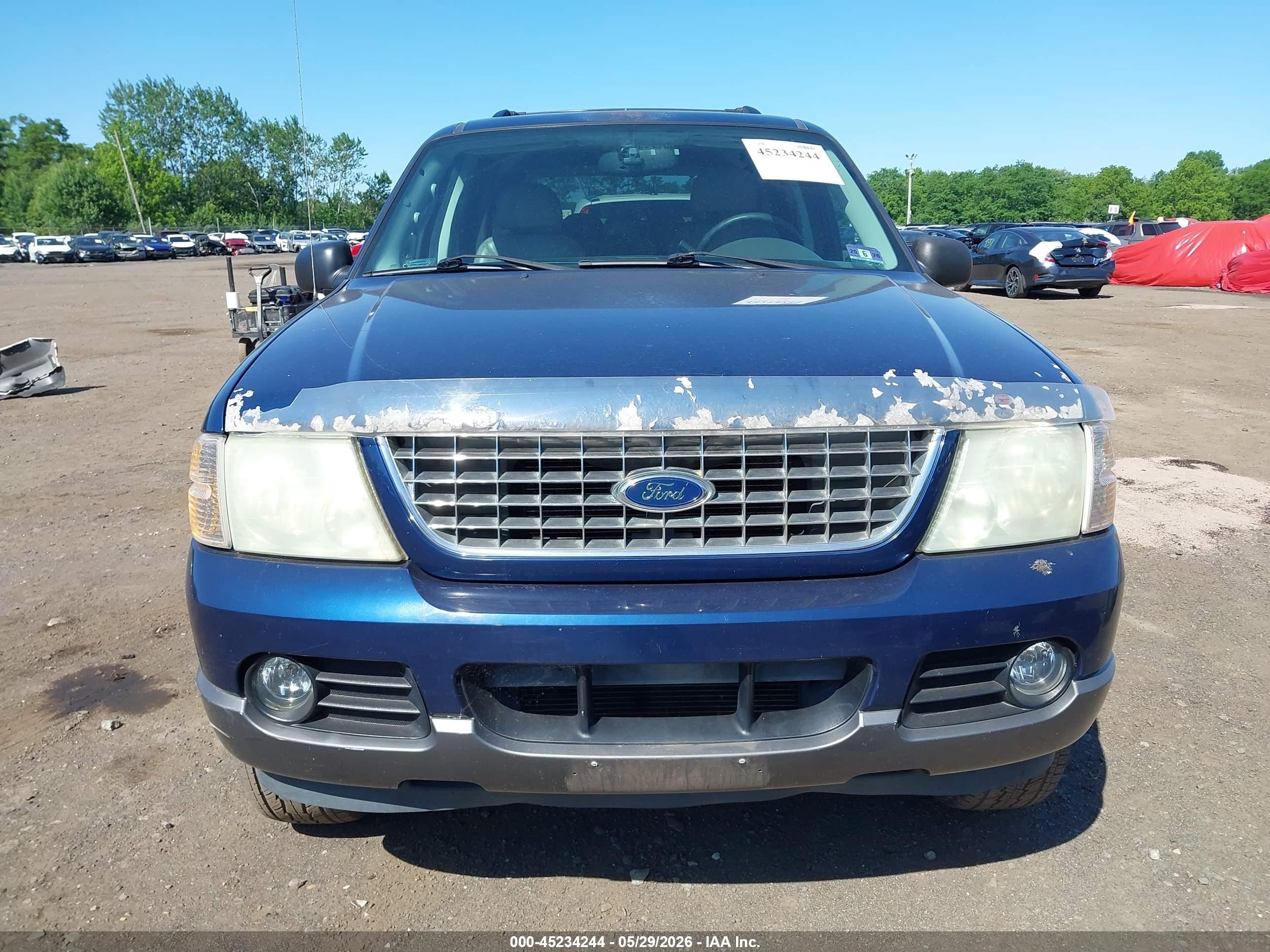 2004 Ford Explorer Nbx/xlt Blue vin: 1FMDU73KX4ZA75345