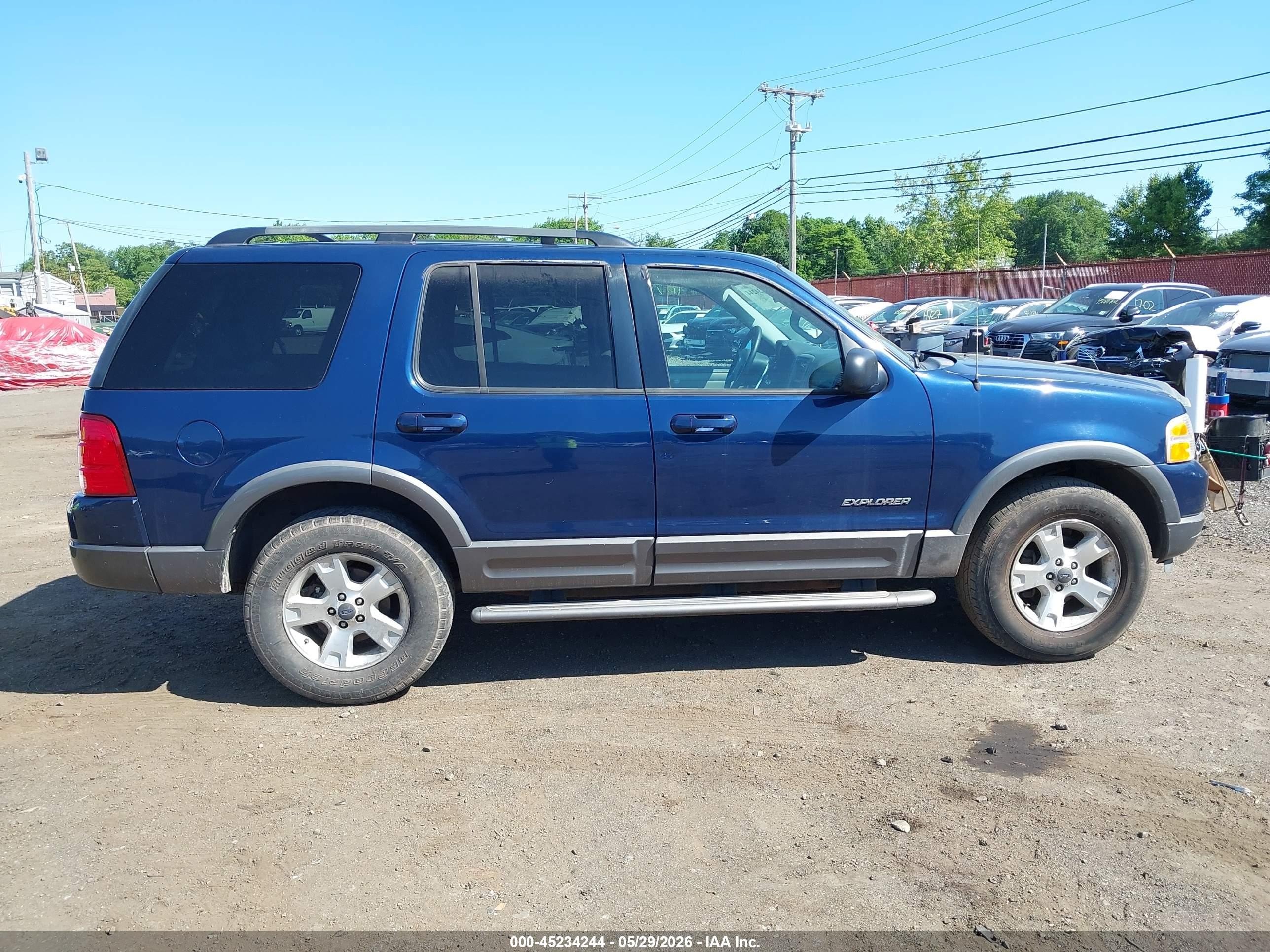 2004 Ford Explorer Nbx/xlt Blue vin: 1FMDU73KX4ZA75345