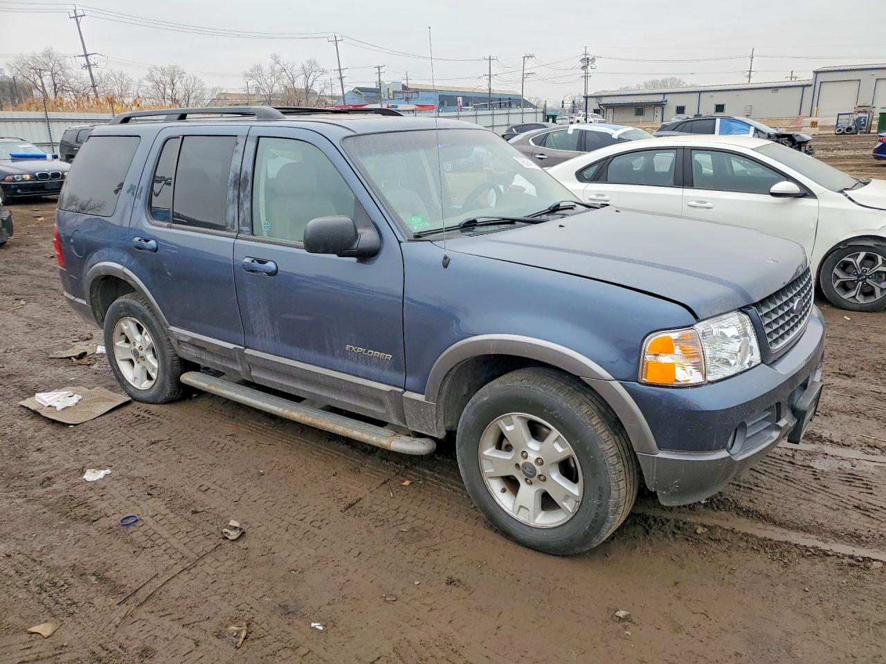 2002 Ford Explorer Xlt Blue vin: 1FMDU73W12UC31737