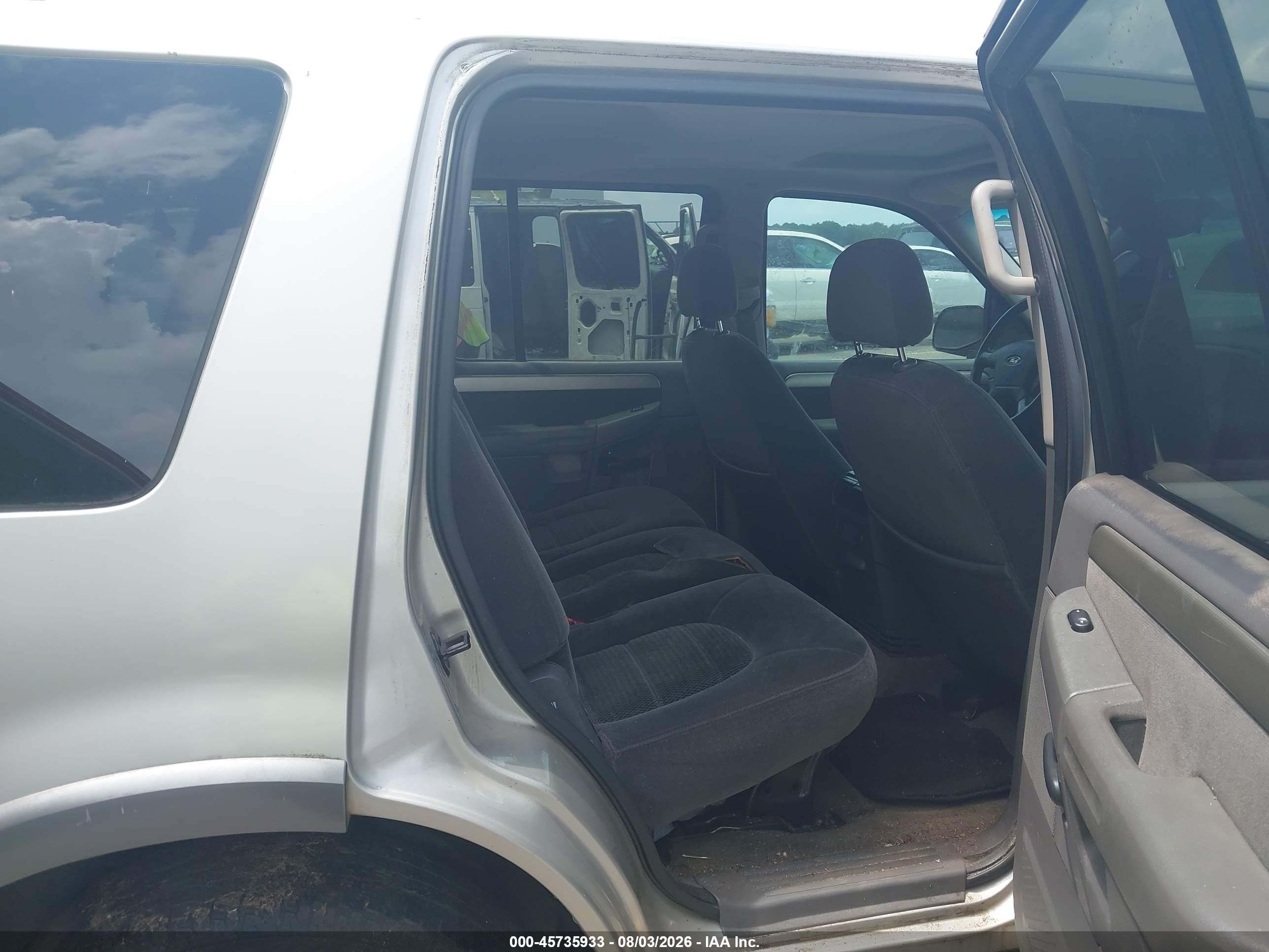 2003 Ford Explorer Nbx/xlt Silver vin: 1FMDU73W83ZA30406