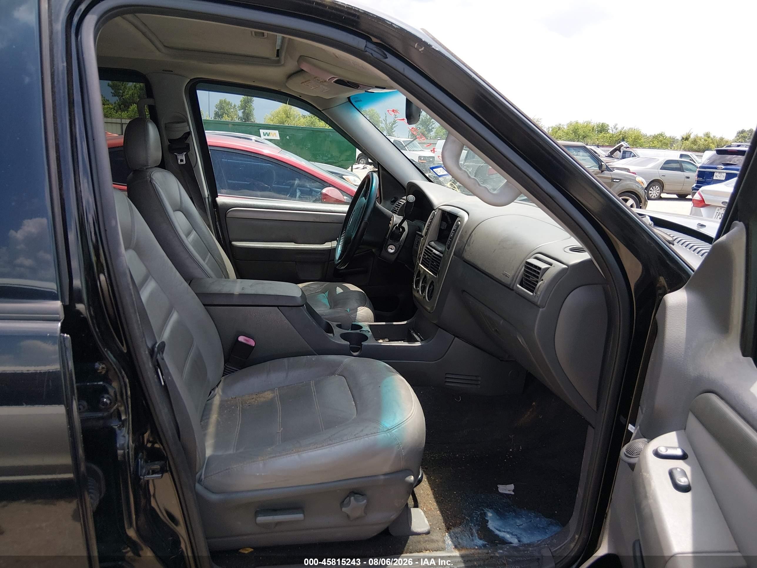 2005 Ford Explorer Xlt/xlt Sport Black vin: 1FMDU73W85UA51501