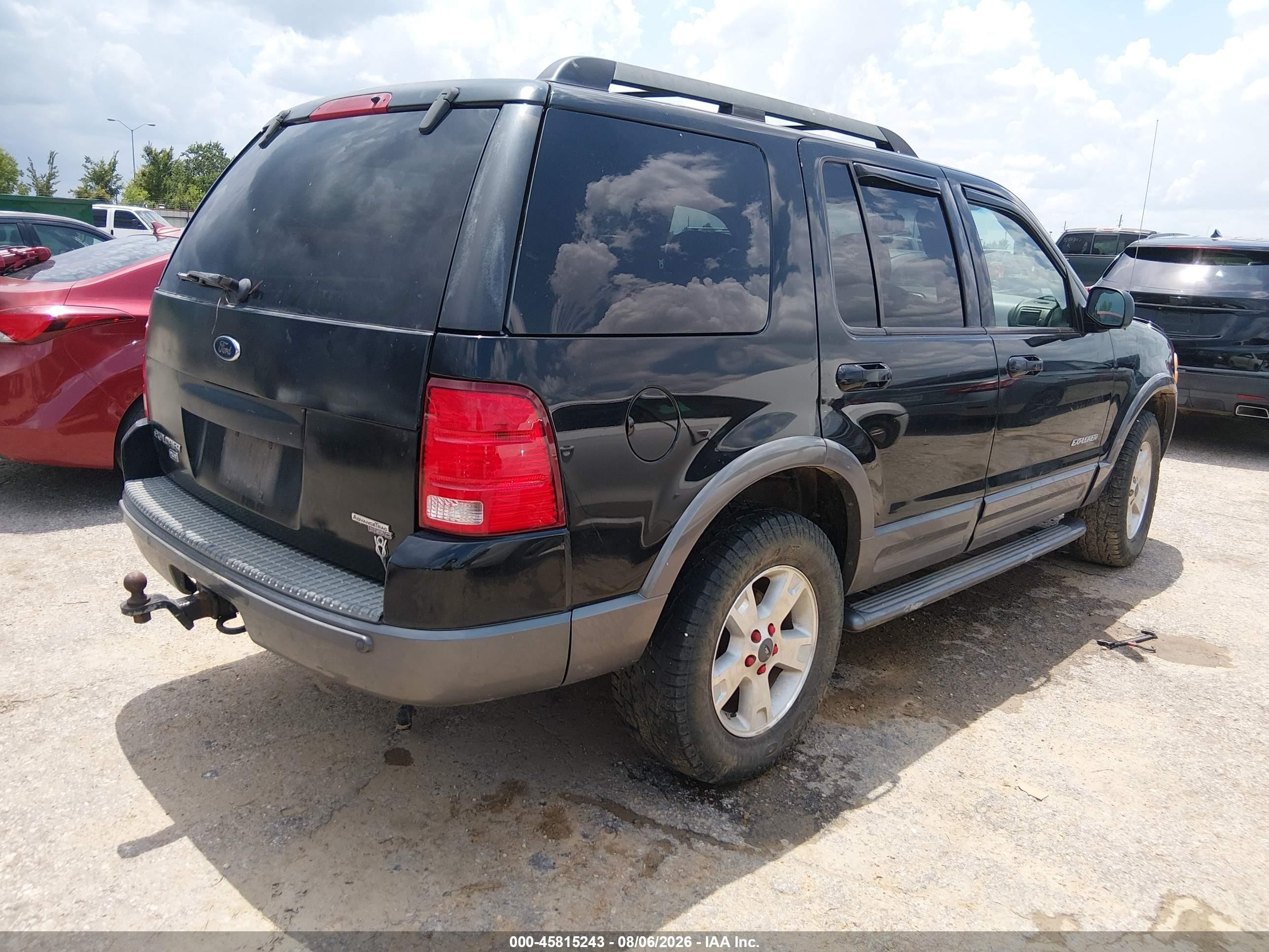 2005 Ford Explorer Xlt/xlt Sport Black vin: 1FMDU73W85UA51501