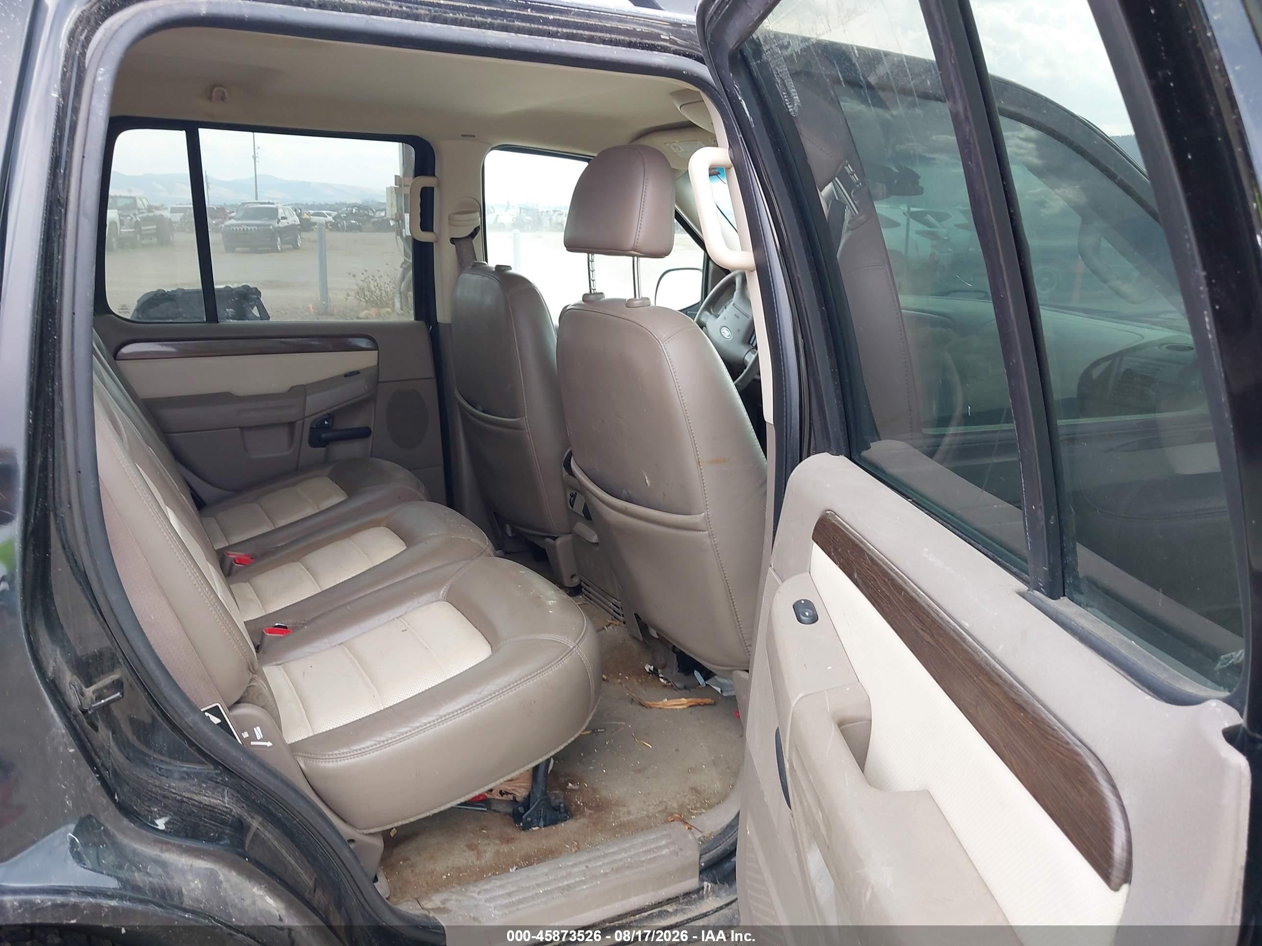 2002 Ford Explorer Eddie Bauer Black vin: 1FMDU74E32ZC03169